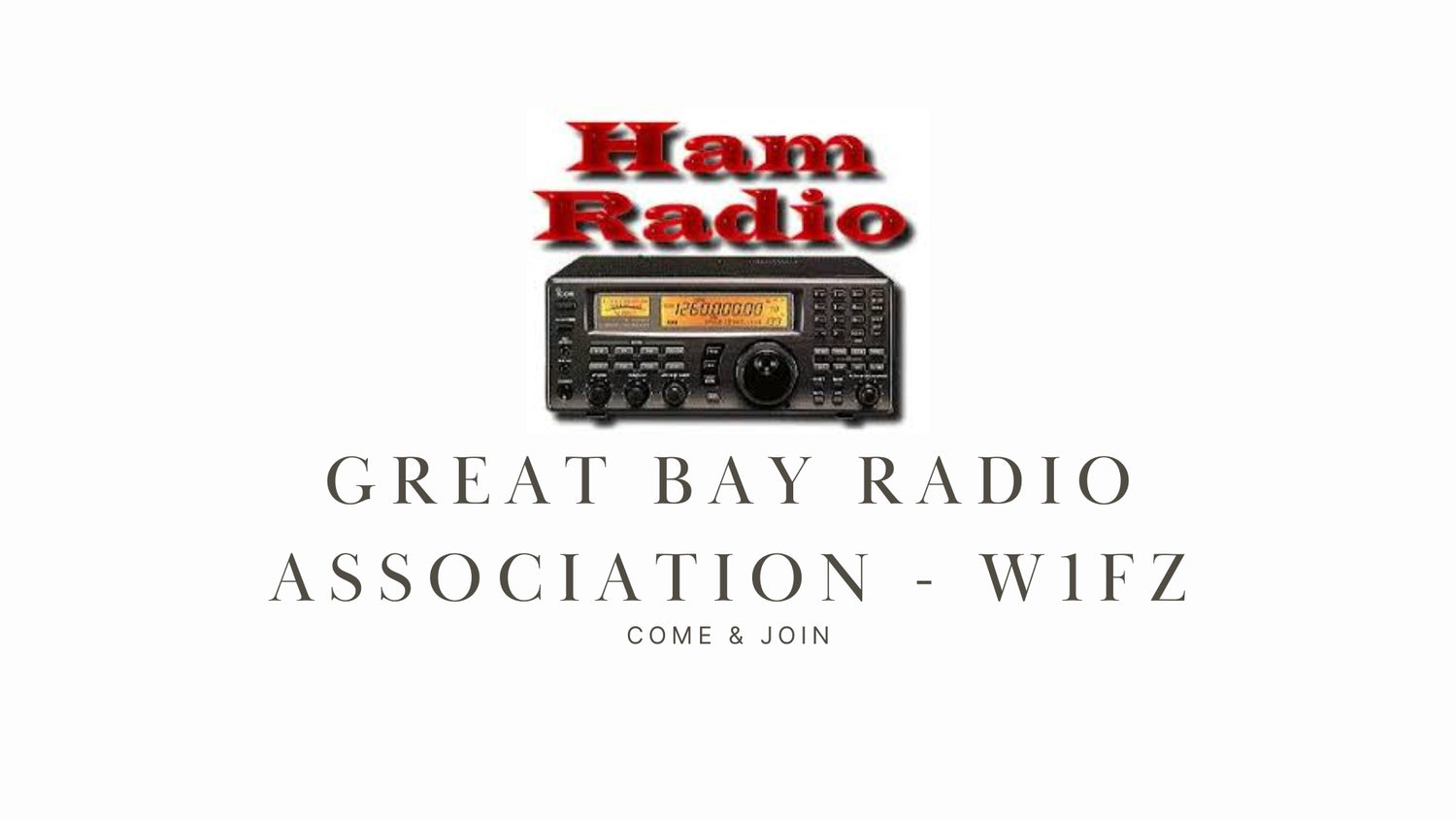 Great Bay Radio Association - W1FZ