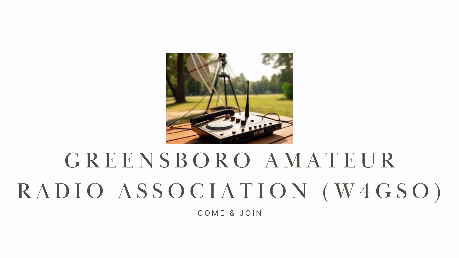 Greensboro Amateur Radio Association (W4GSO)