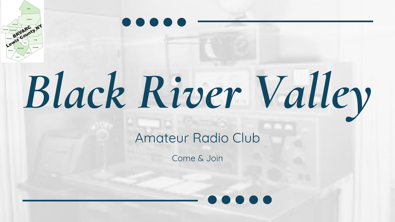 Black River Valley Amateur Radio Club: Connecting the Community in Northern New York
