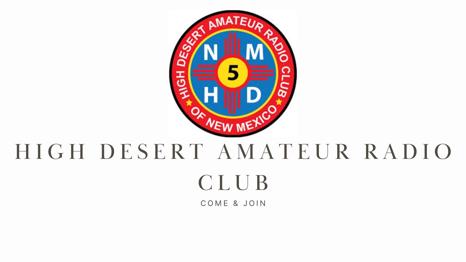 Master the World of Ham Radio with High Desert Amateur Radio Club (NM5HD)!