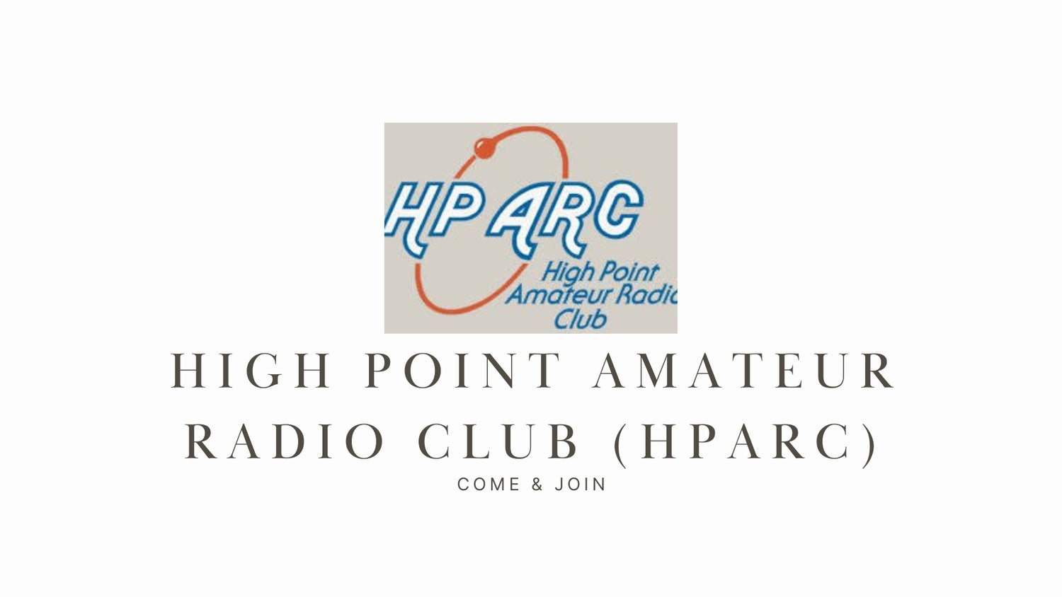 High Point Amateur Radio Club (HPARC)