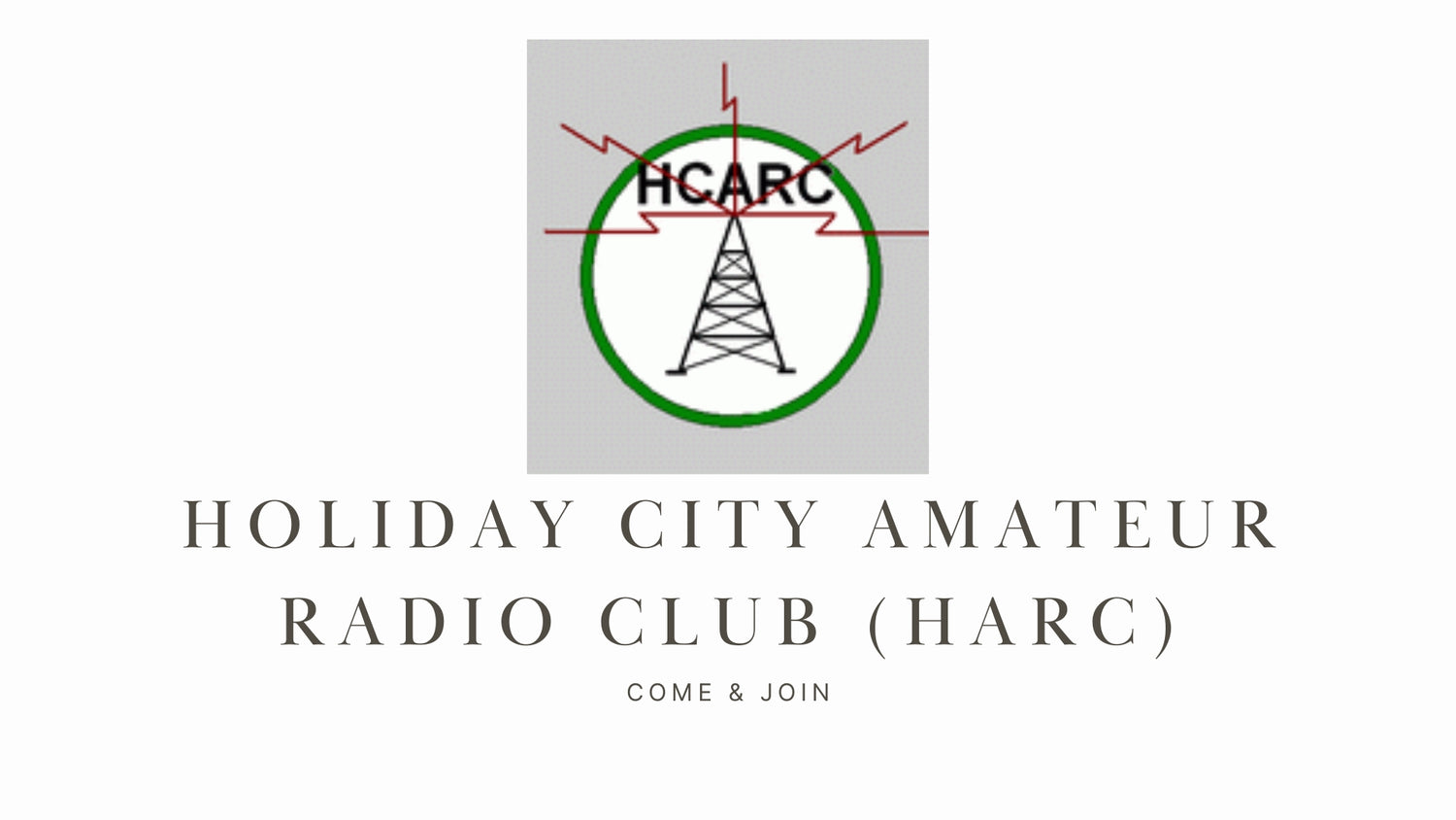 Holiday City Amateur Radio Club (HARC)