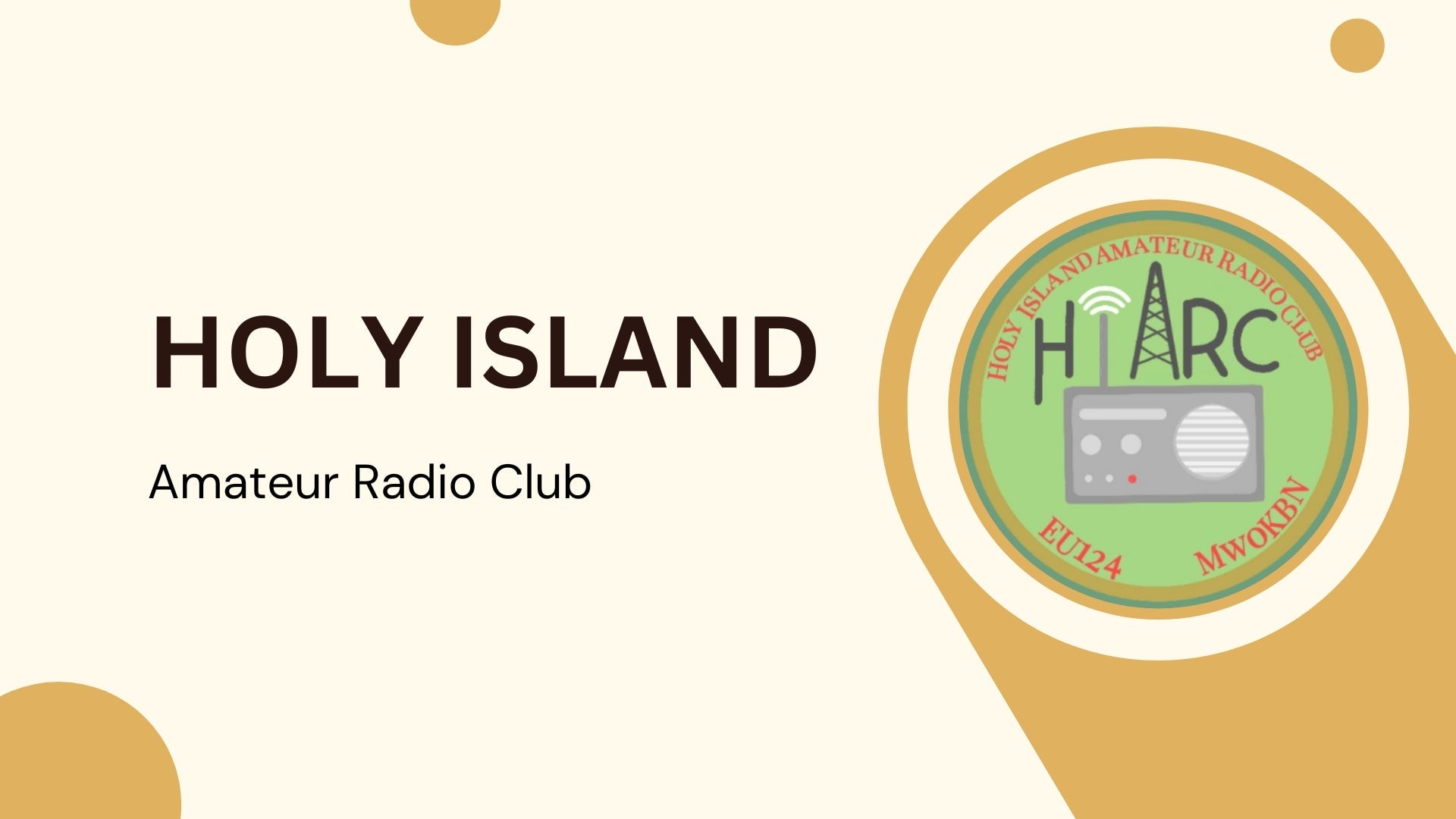 Holy Island Amateur Radio Club (MW0KBN)