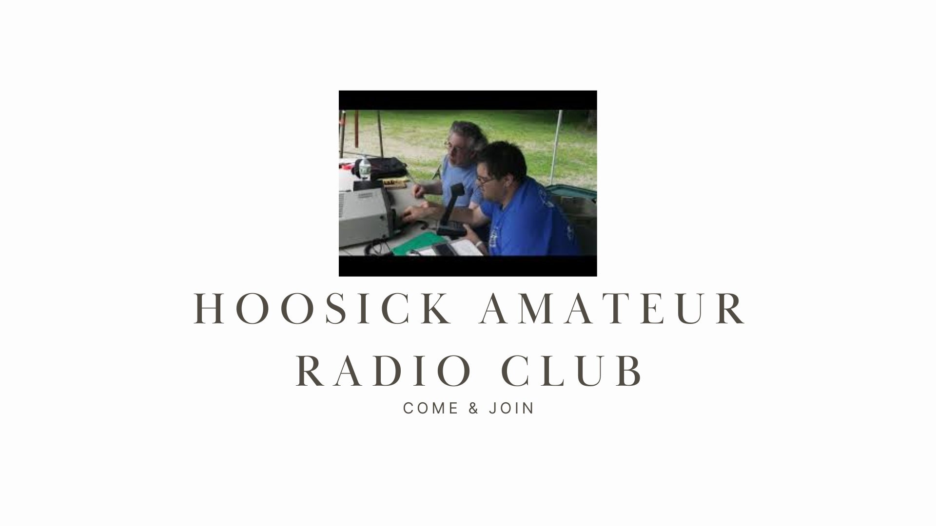 Hoosick Amateur Radio Club