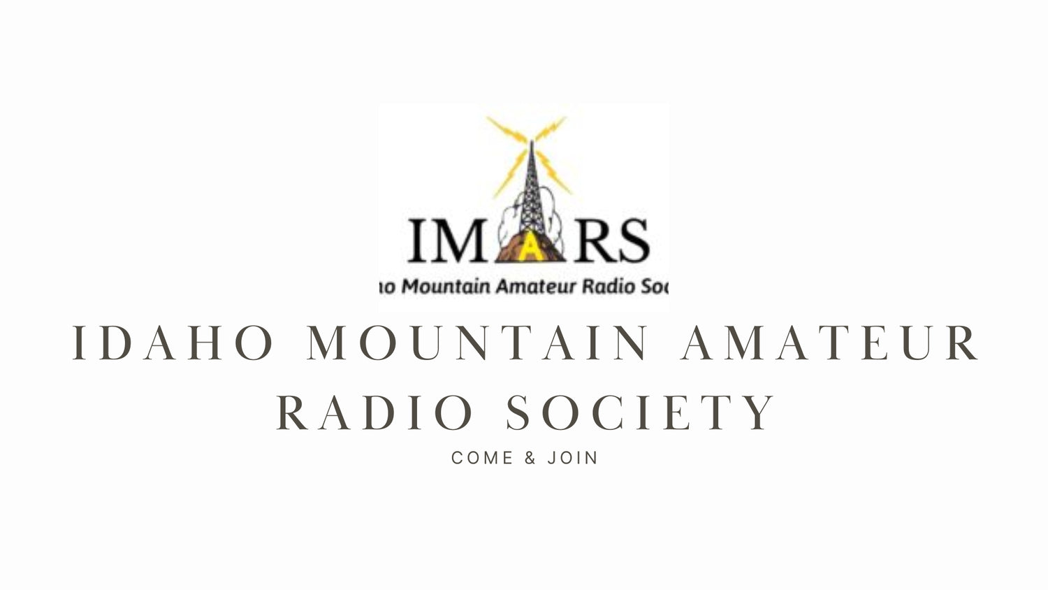 Idaho Mountain Amateur Radio Society (KX7ID): A Viable Option with Diverse Interests but Consider Membership Size (Idaho)