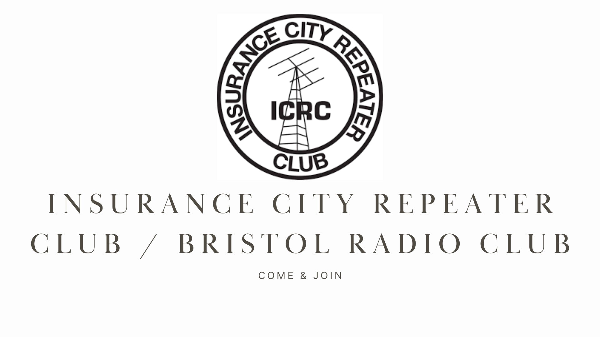 Insurance City Repeater Club / Bristol Radio Club: Supporting Amateur Radio and Public Service in Connecticut