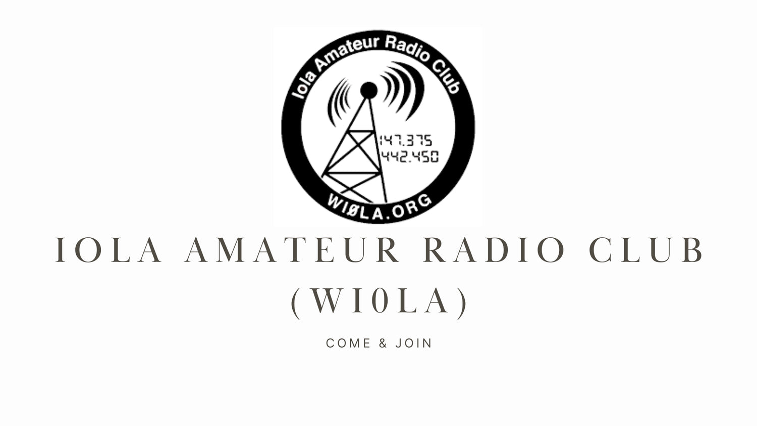 Dive into the World of Ham Radio with Iola Amateur Radio Club (WI0LA)!