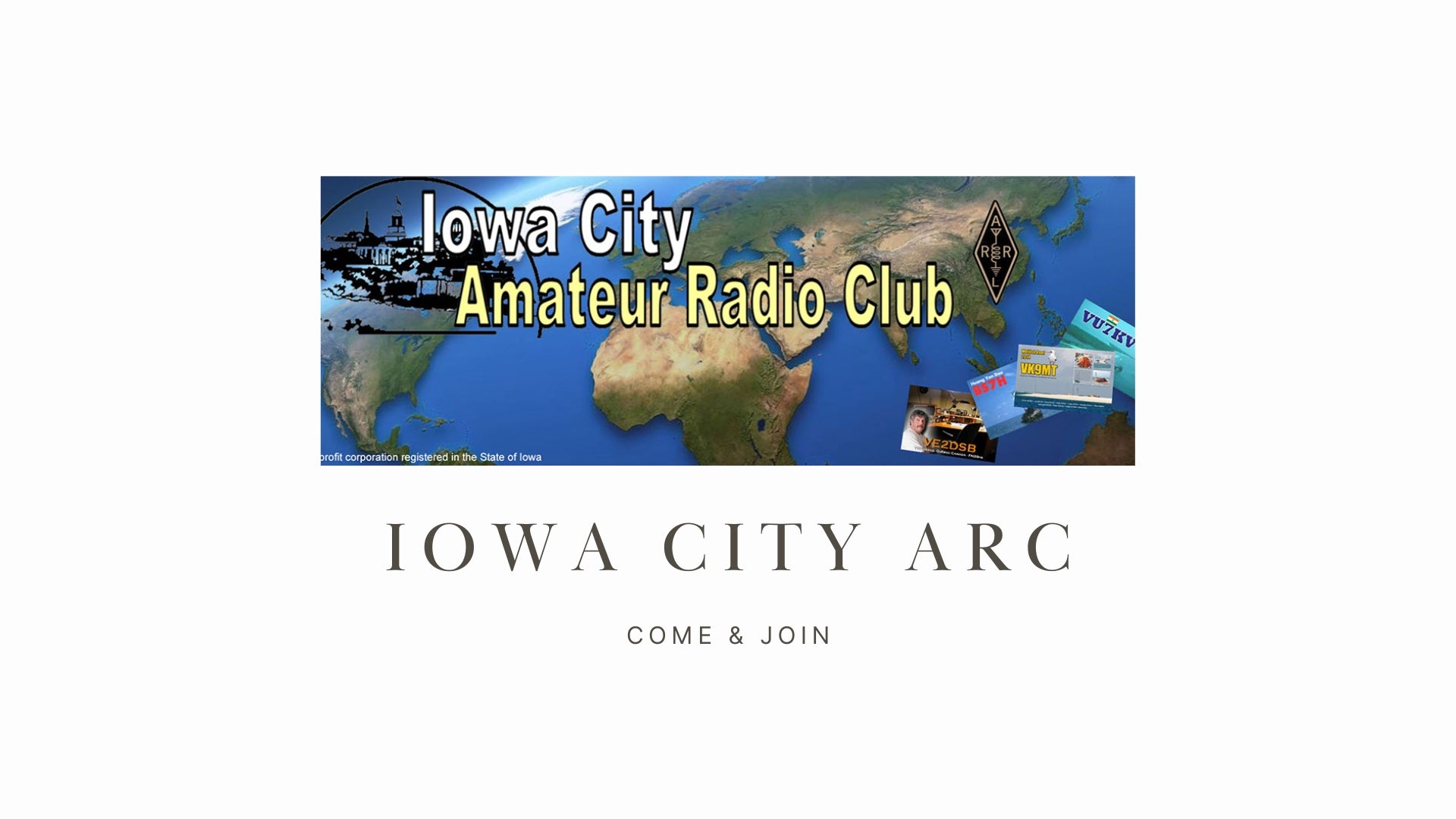 Iowa City ARC (W0JV): A Long-Established Club in Eastern Iowa (Needs Information Update)