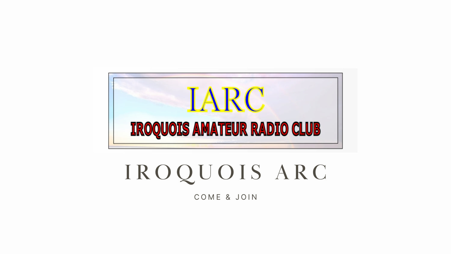 Explore Communication and Community with the Iroquois ARC!