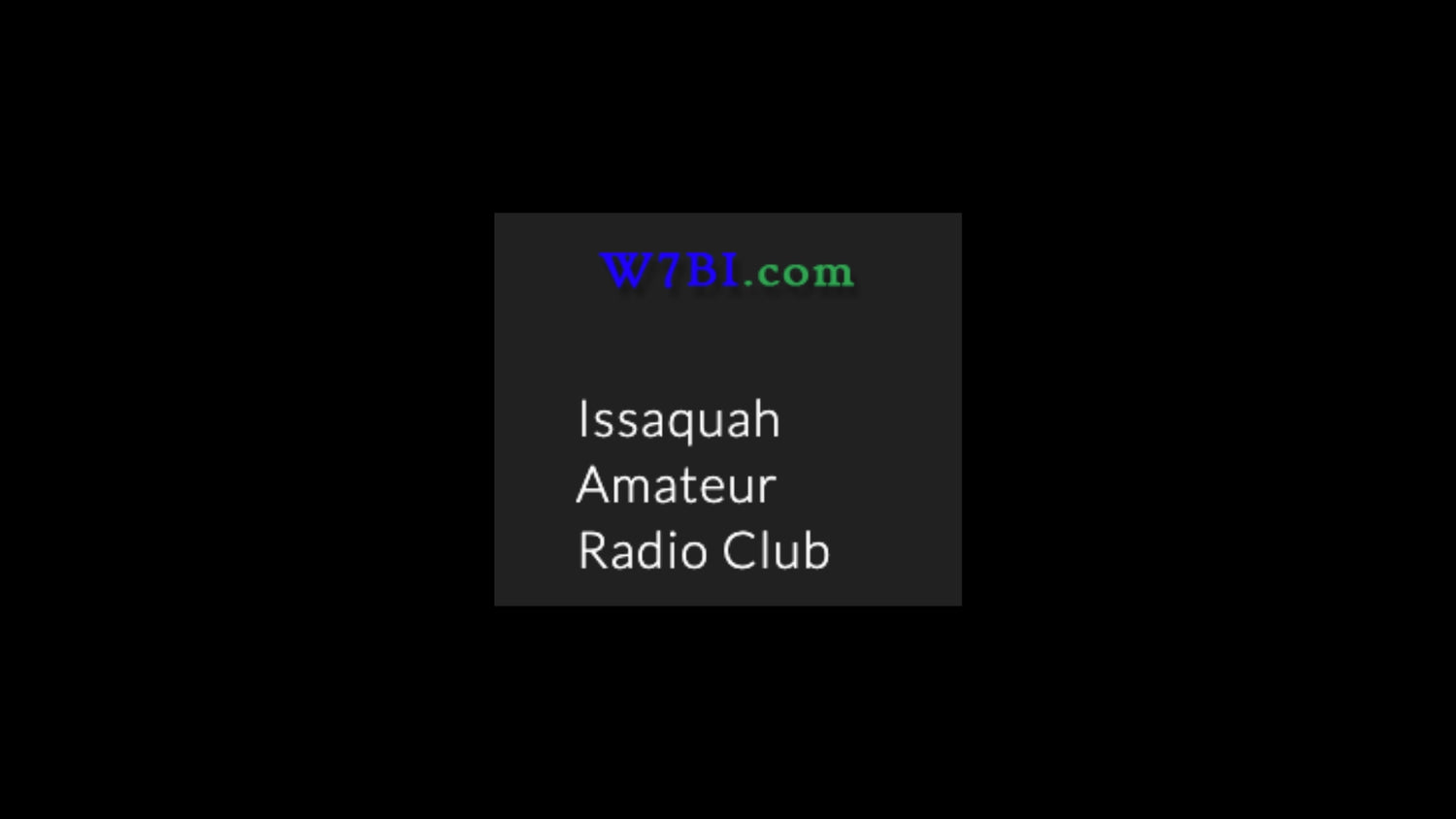 Issaquah Amateur Radio Club (IARC) - W7BI