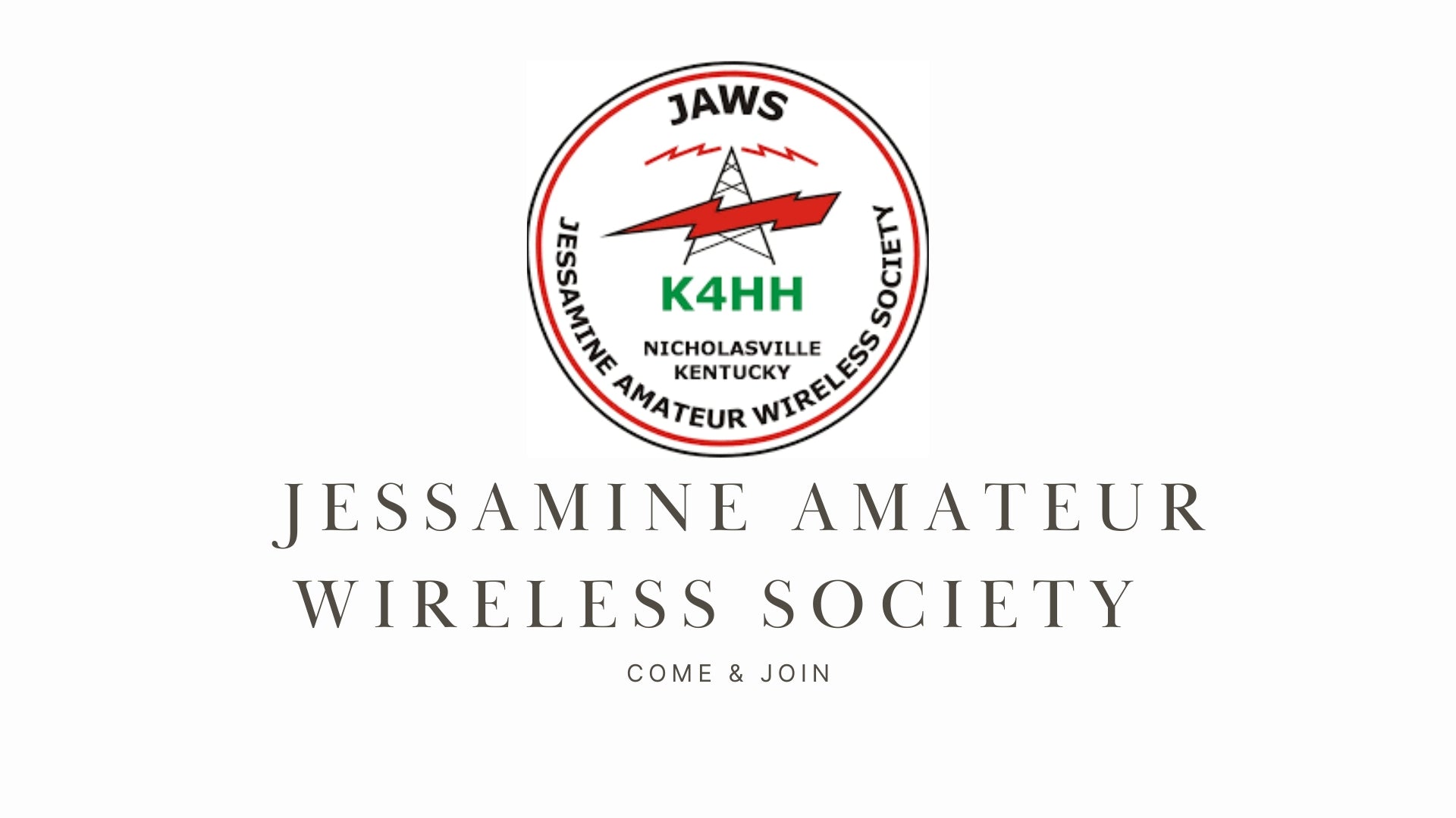 Explore the Many Facets of Ham Radio with the Jessamine Amateur Wireless Society (K4HH)!