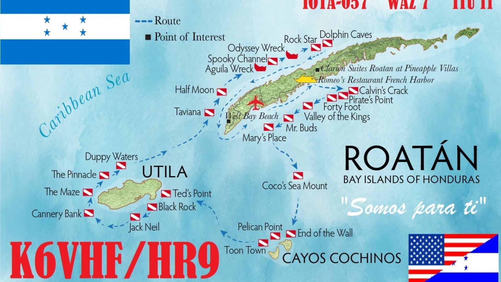 Repost: K6VHF/HR9 – Roatan Island, NA-057