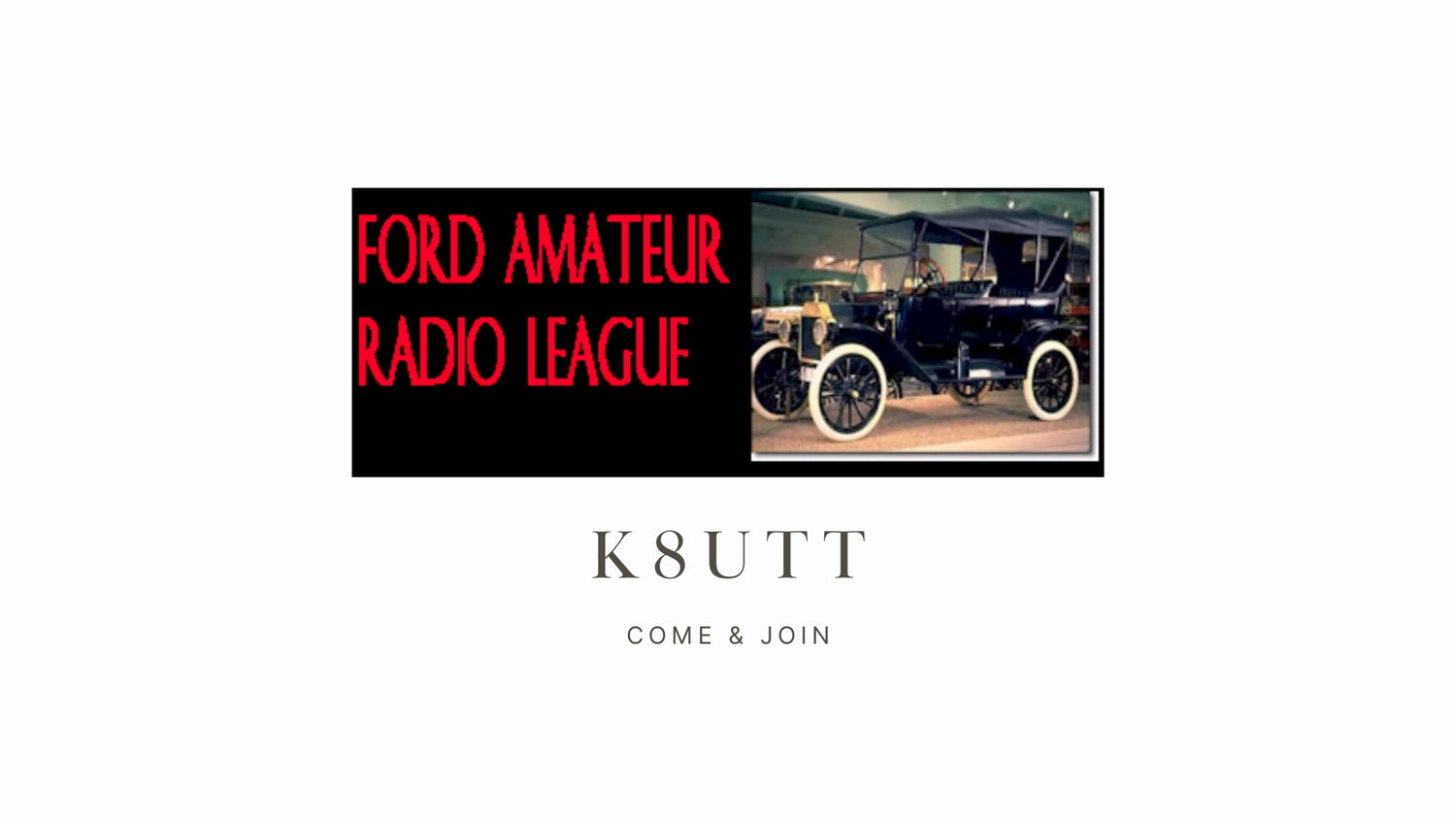 Dive into the World of Amateur Radio with the Ford Amateur Radio League Tin Lizzy Club (K8UTT)!