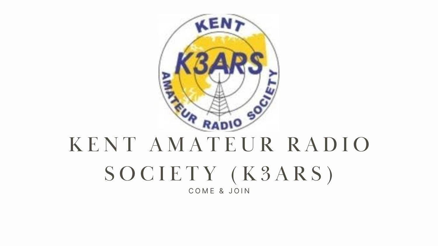 Explore the World of Ham Radio with the Kent Amateur Radio Society (K3ARS)!