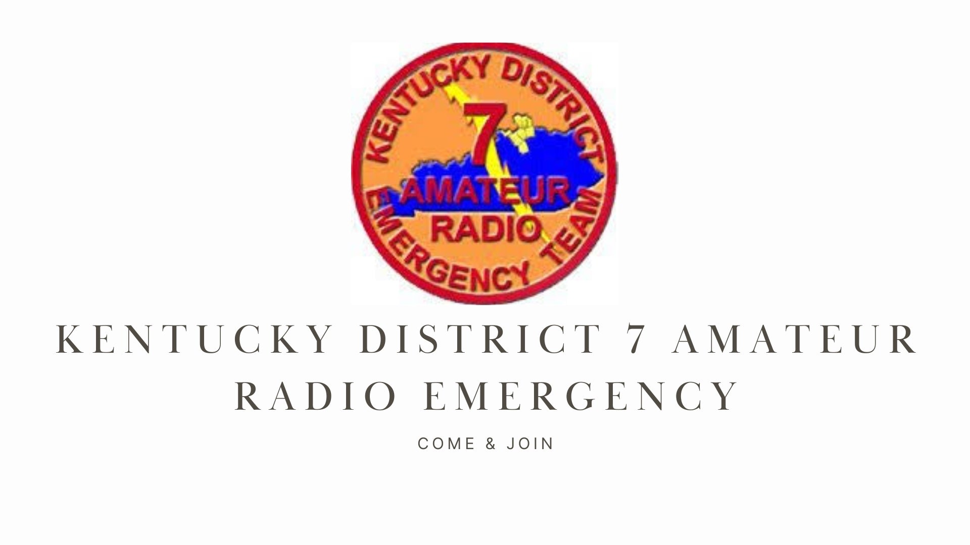 Dedicated to Public Service: Explore Emergency Communication with Kentucky District 7 Amateur Radio Emerge (KY6ET)