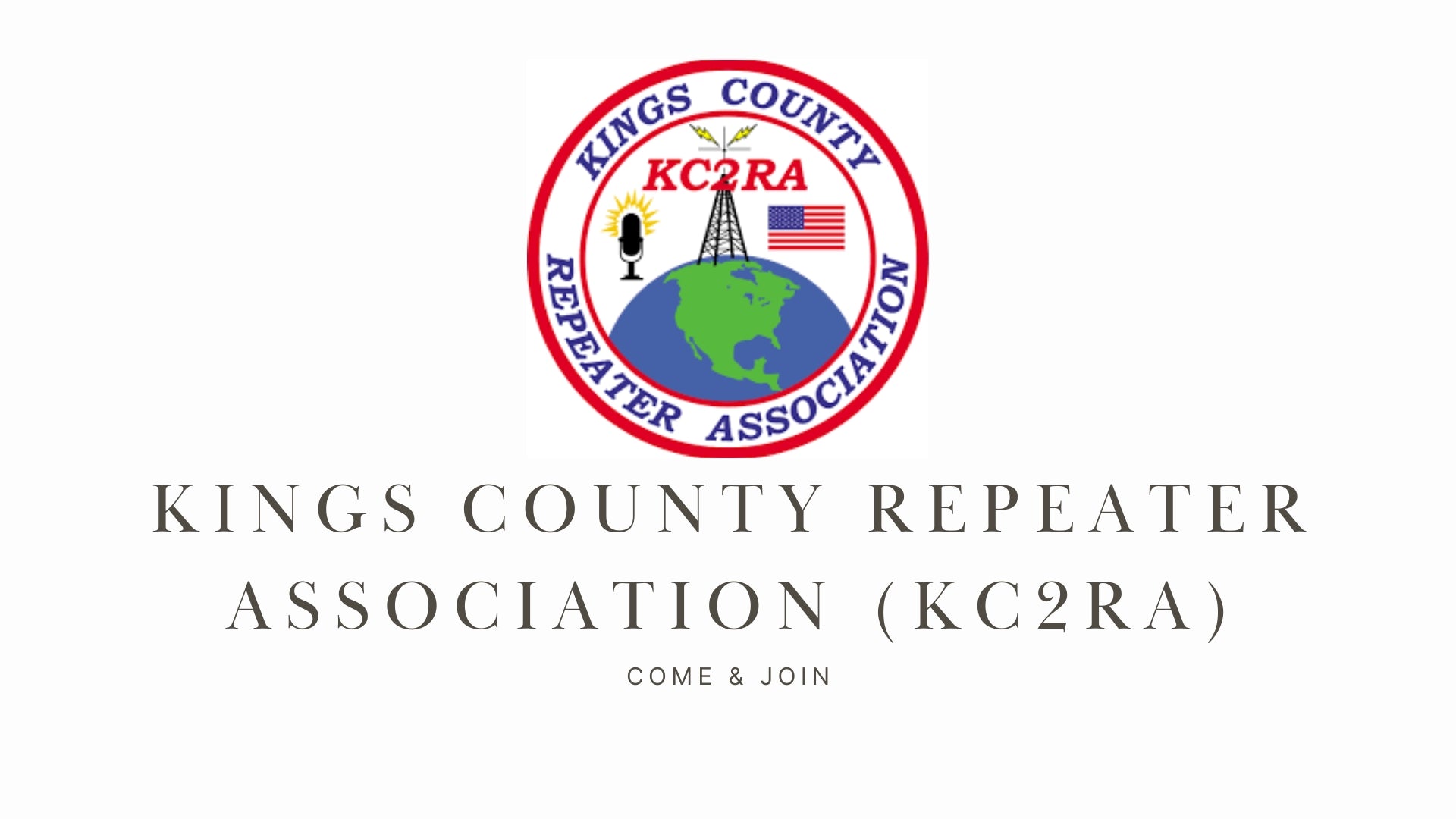 Kings County Repeater Association (KC2RA)