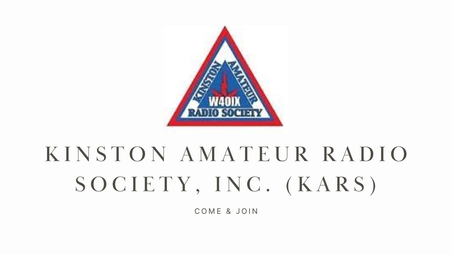 Kinston Amateur Radio Society, Inc. (KARS)