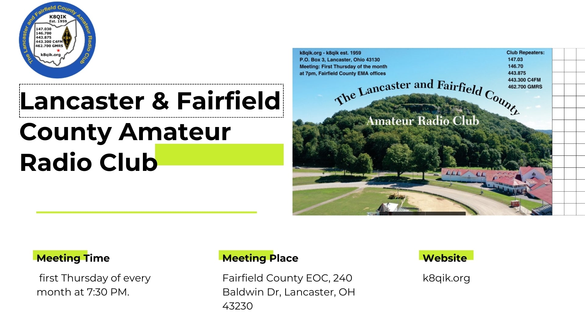 Lancaster & Fairfield County Amateur Radio Club: Connecting Communities Through Amateur Radio