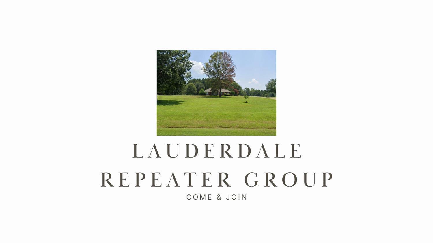 Connect and Serve Your Community with the Lauderdale Repeater Group (W5LRG)!