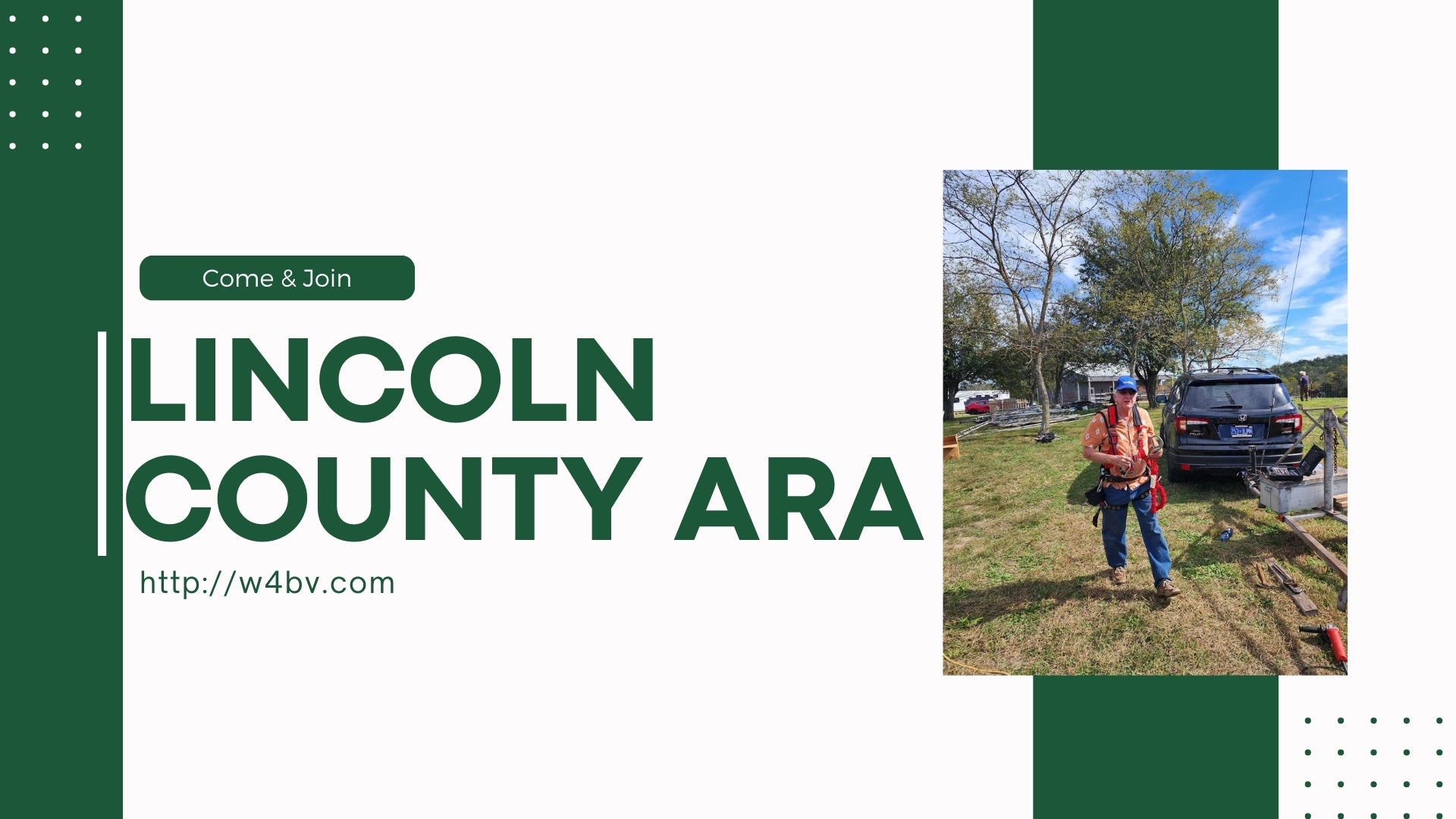 Connecting with the Lincoln County Amateur Radio Association (W4BV)