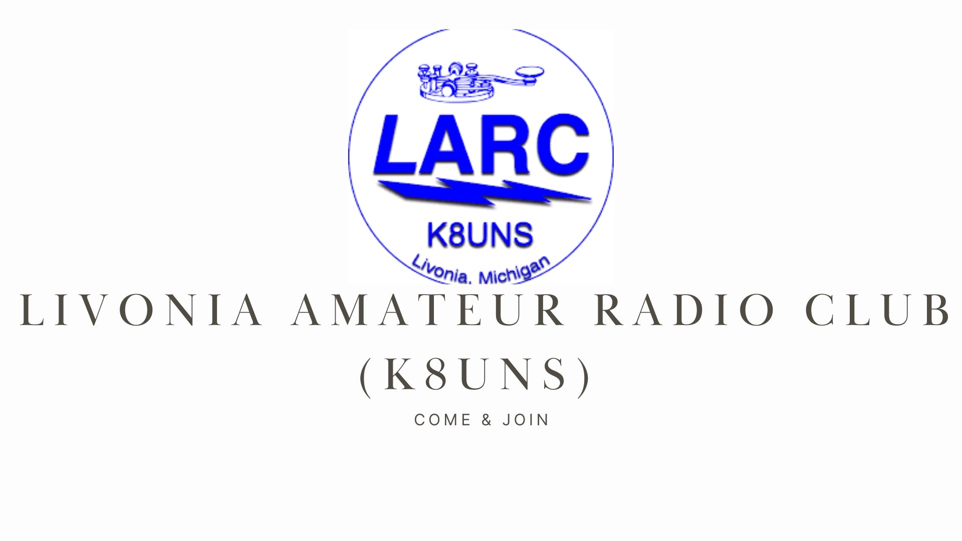 Experience the Vibrancy of Amateur Radio with the Livonia Amateur Radio Club (K8UNS)!