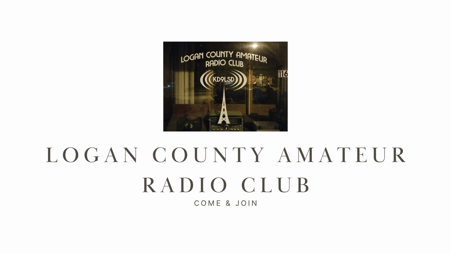 Discover Your Passion for Ham Radio with the Logan County Amateur Radio Club (KD9LSD)!