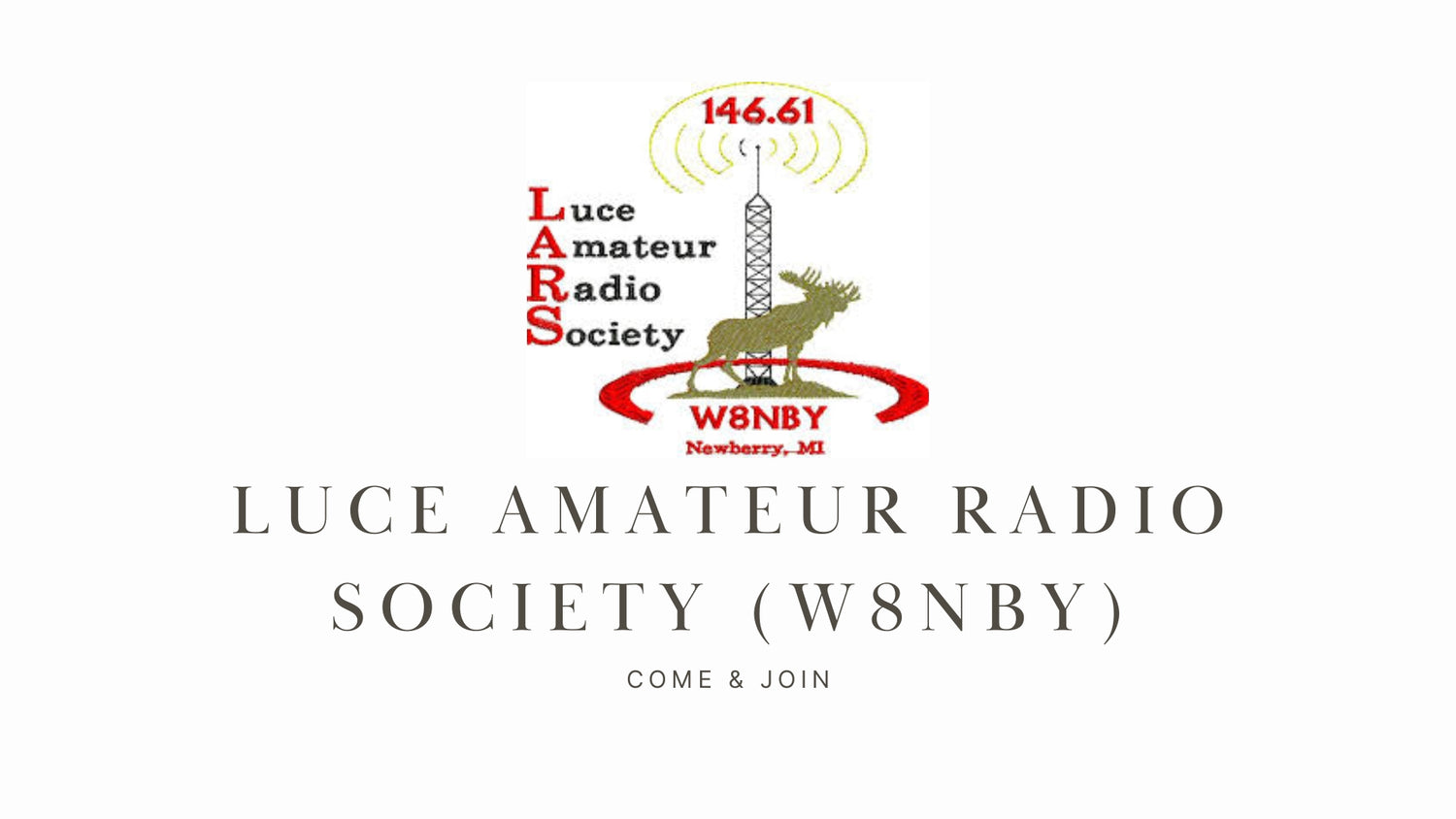 Explore the World of Amateur Radio with the Luce Amateur Radio Society (W8NBY)!