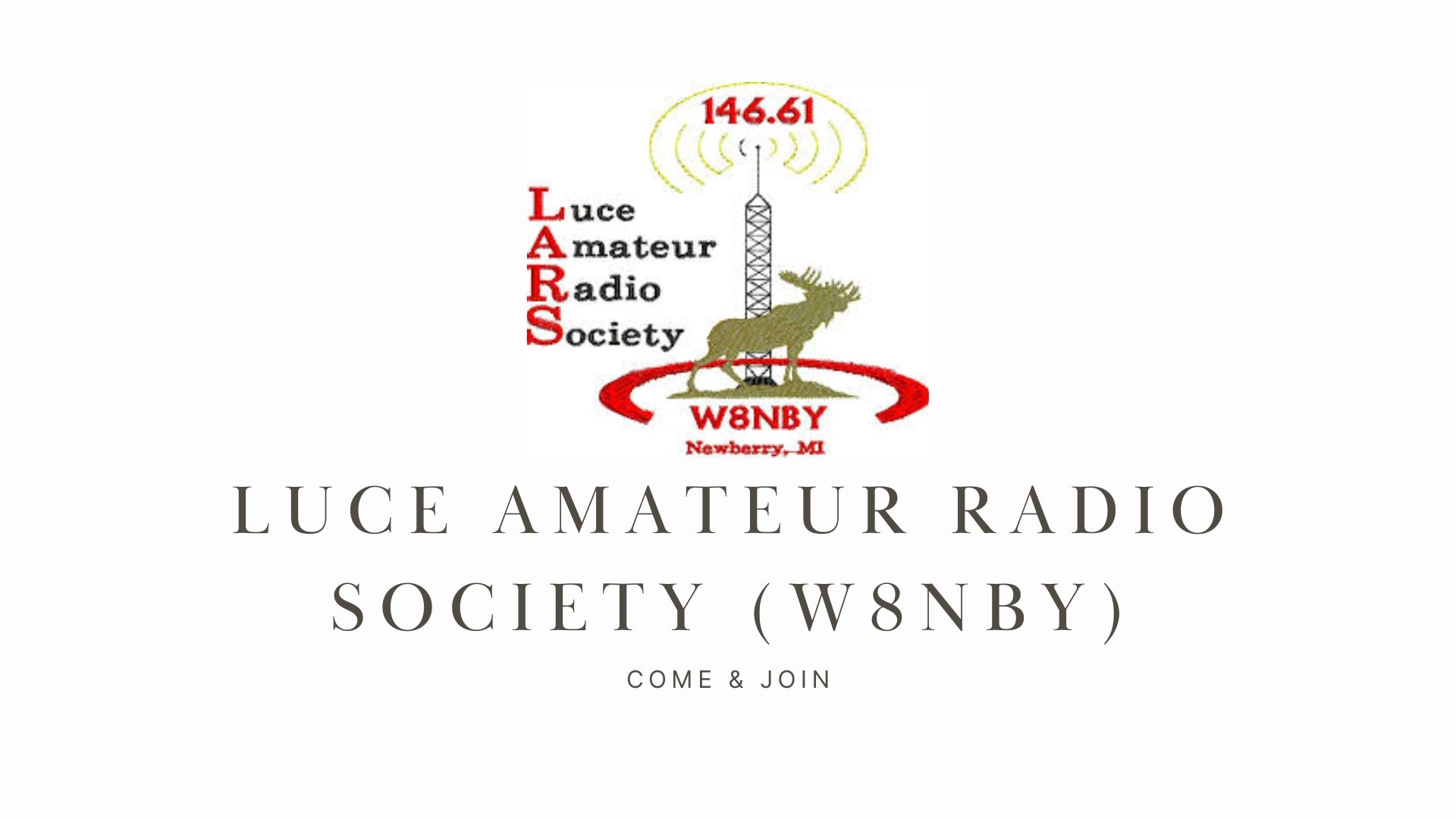 Explore the World of Amateur Radio with the Luce Amateur Radio Society (W8NBY)!