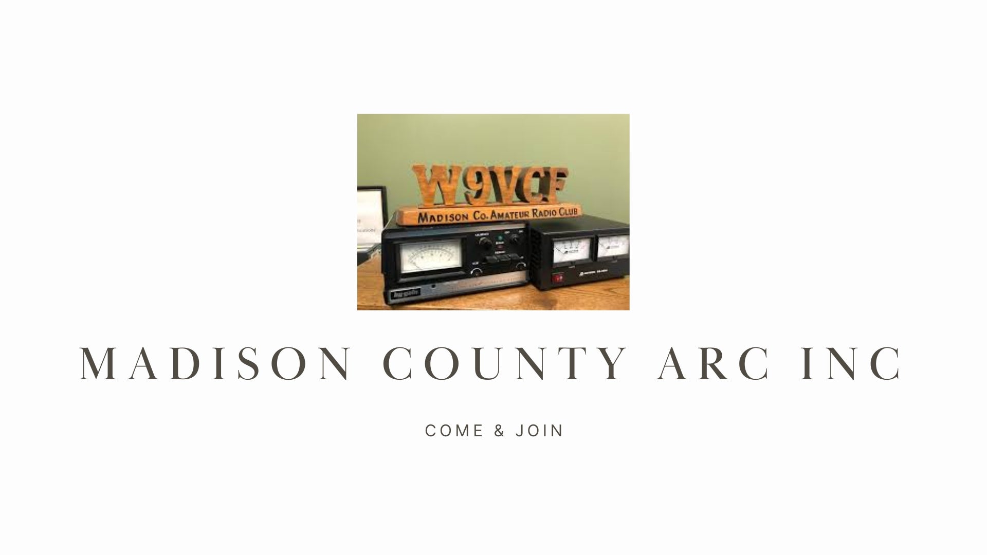 Find Your Niche in the World of Ham Radio with Madison County Arc Inc (W9VCF)!