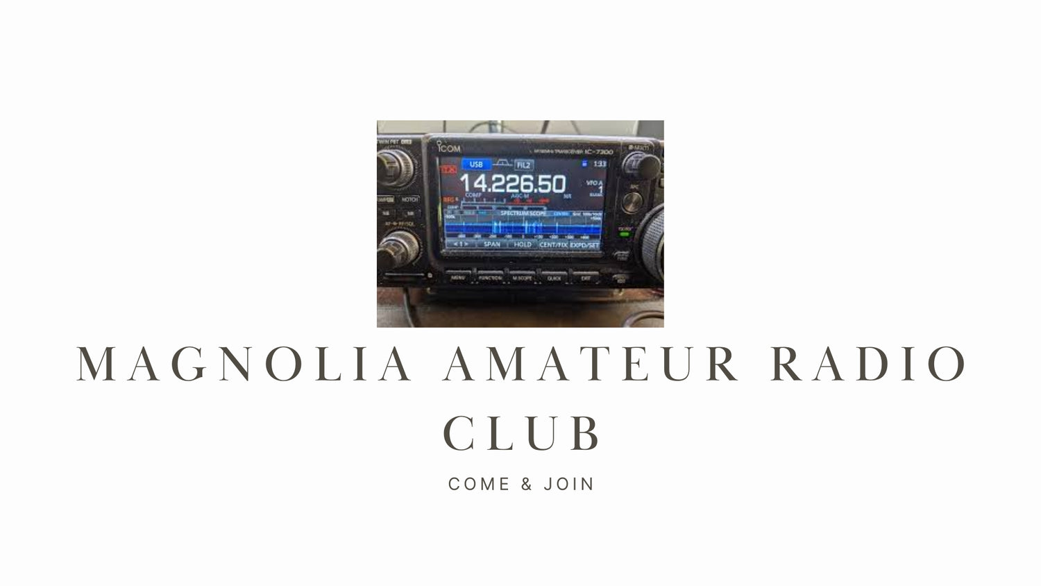 Dive Deep into Ham Radio with the Magnolia Amateur Radio Club (K5DY)!