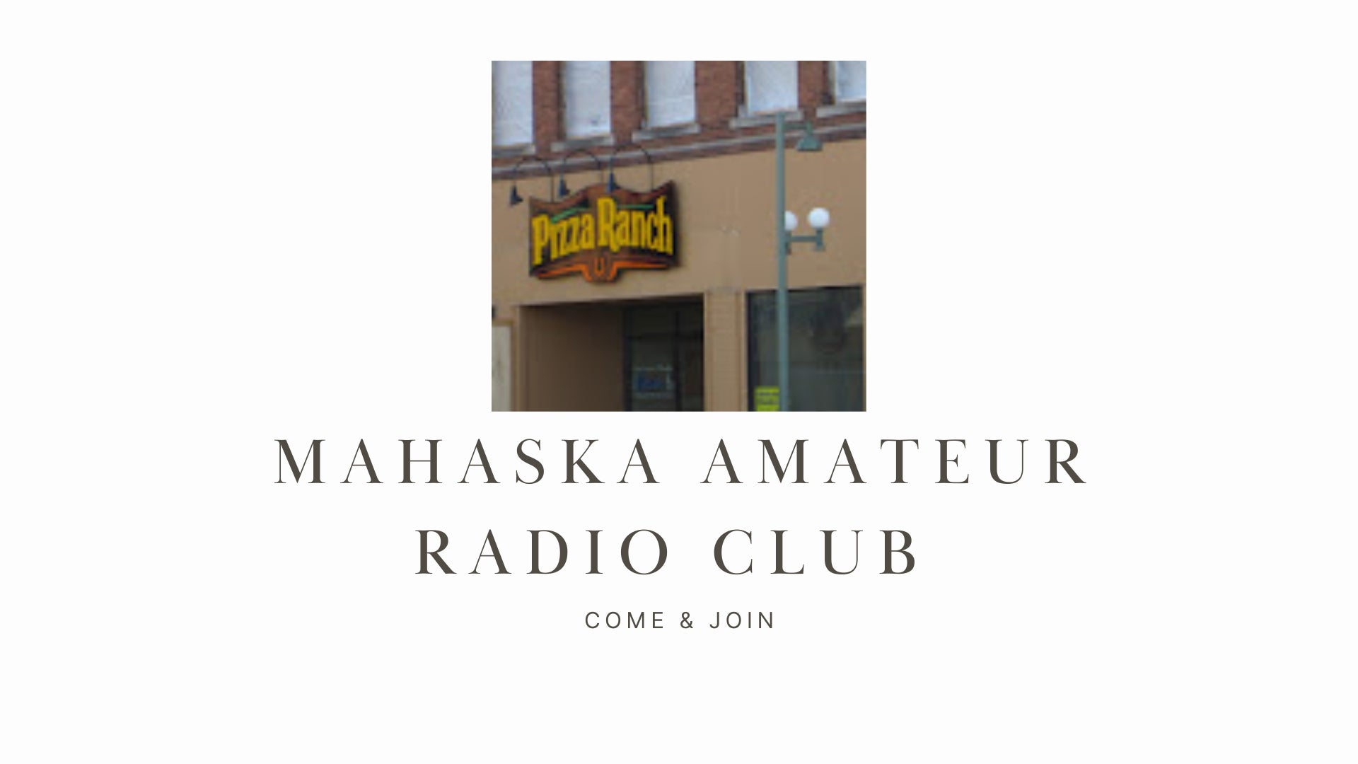 Mahaska Amateur Radio Club (KB0VXL): Limited Information Requires Further Research (Oskaloosa, Iowa)