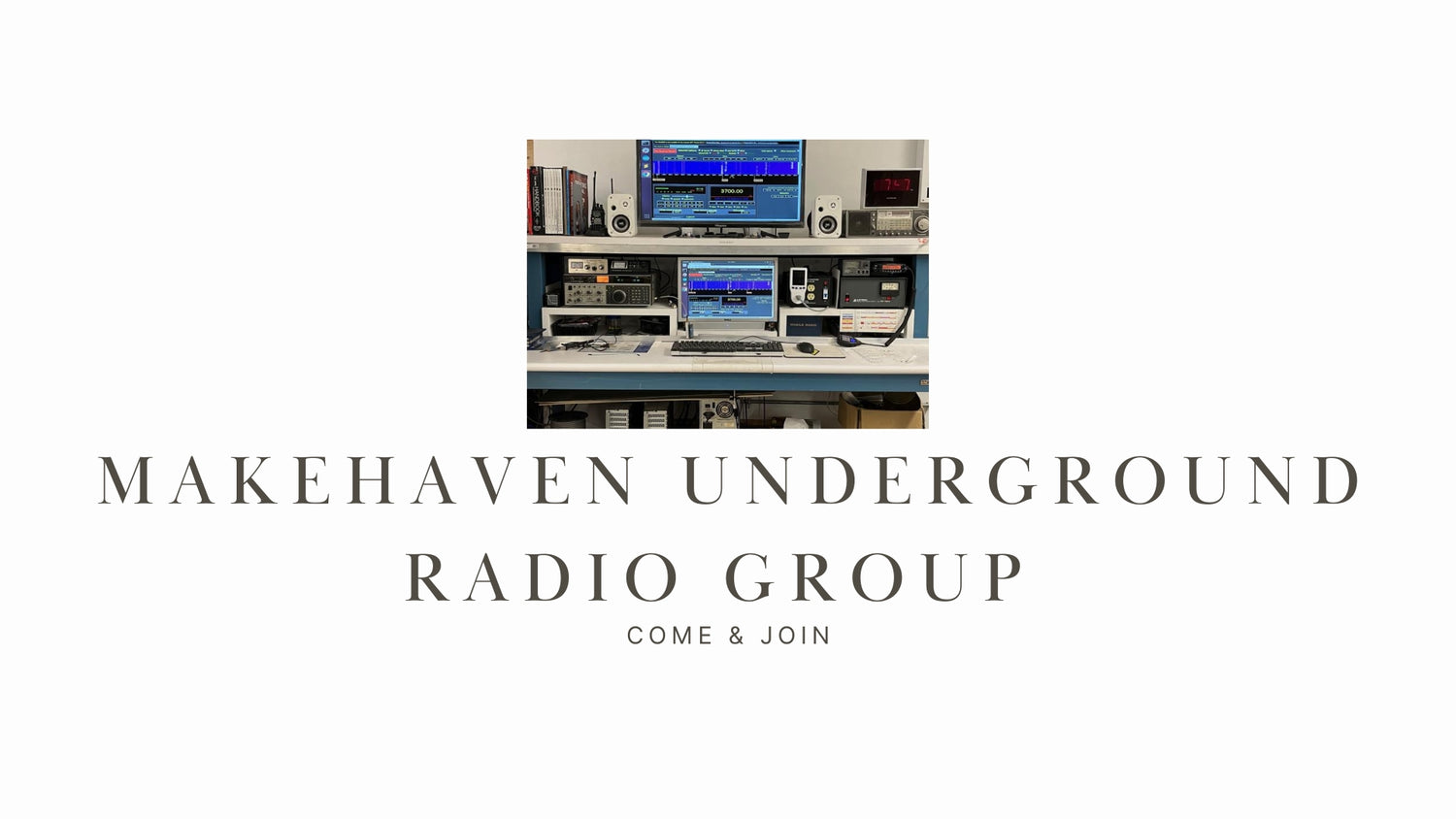 Spark Your Creativity with Ham Radio at MakeHaven Underground Radio Group (KW1MH)