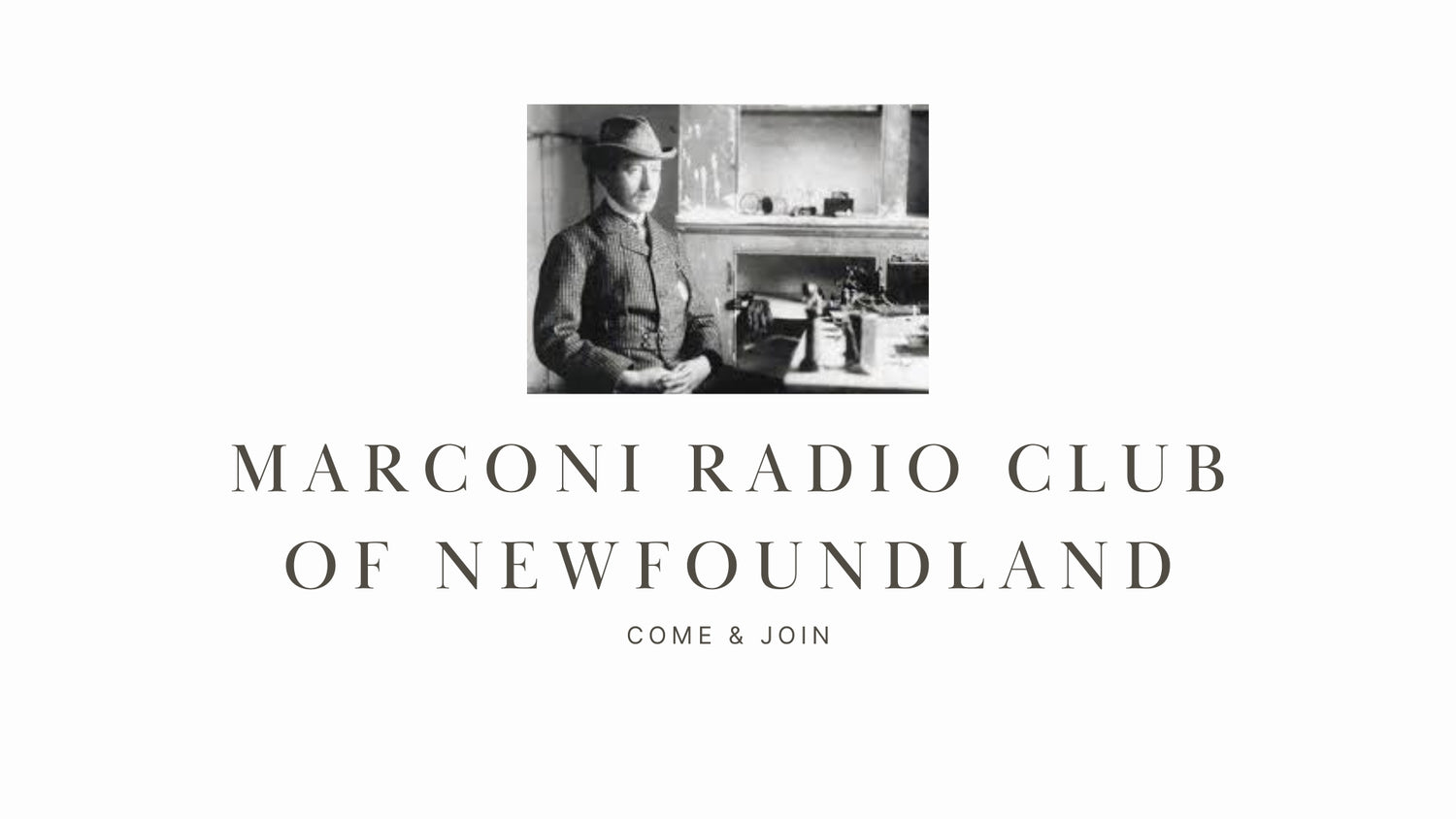 Explore Traditional Ham Radio with the Marconi Radio Club of Newfoundland (MRCN)