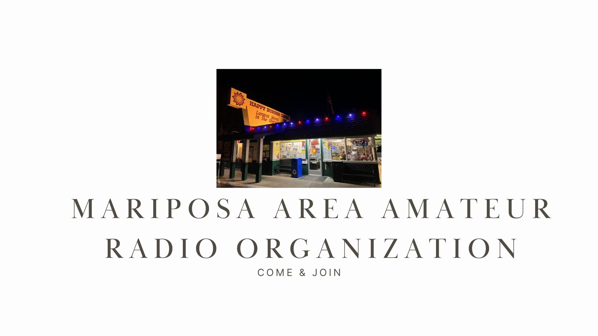 Mariposa Area Amateur Radio Organization: Serving the Community with Passion