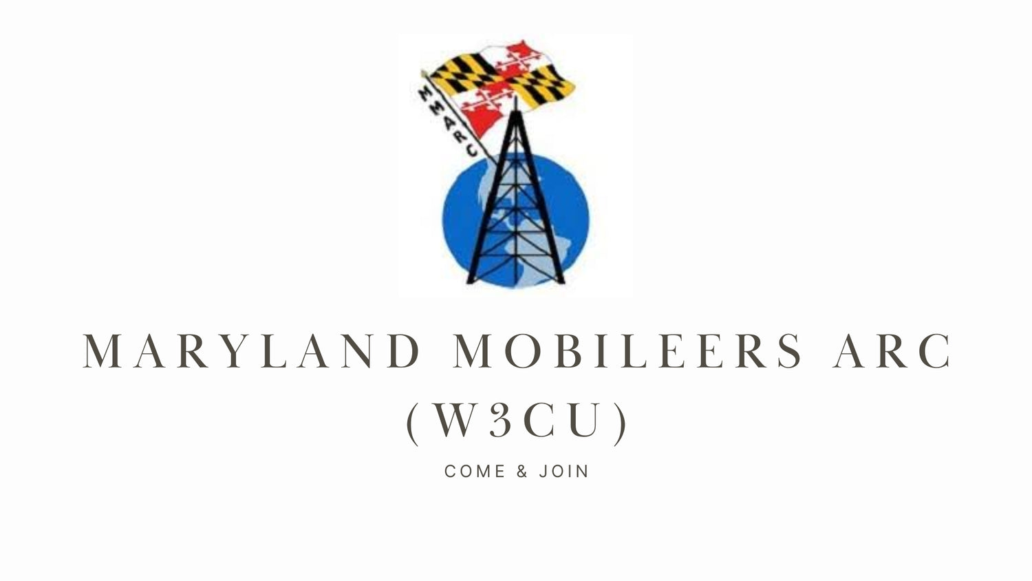 Stay Connected and Support Your Community with the Maryland Mobileers ARC (W3CU)!