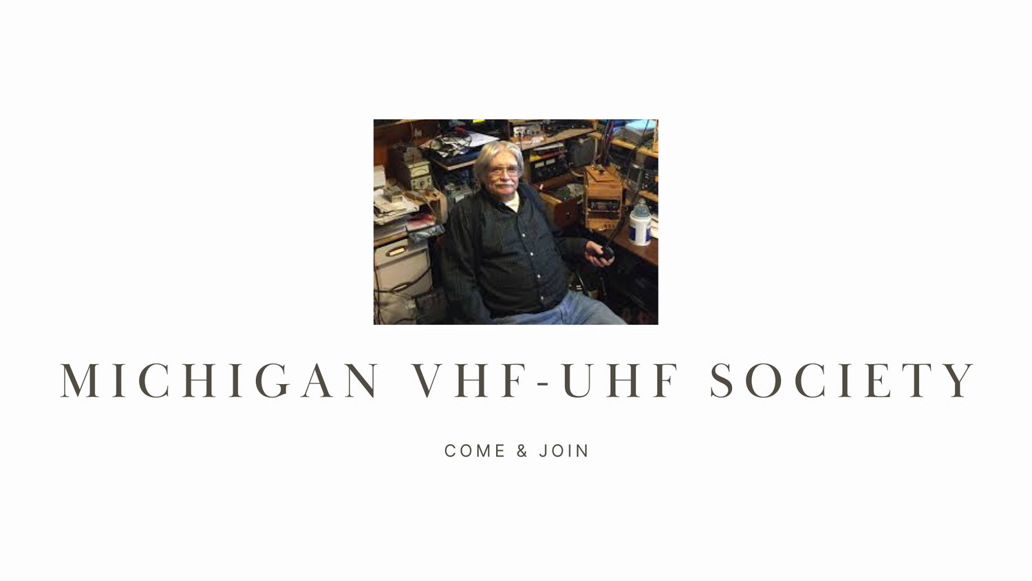 Dive into the World of VHF/UHF Communication with the Michigan VHF-UHF Society (AD8U)!