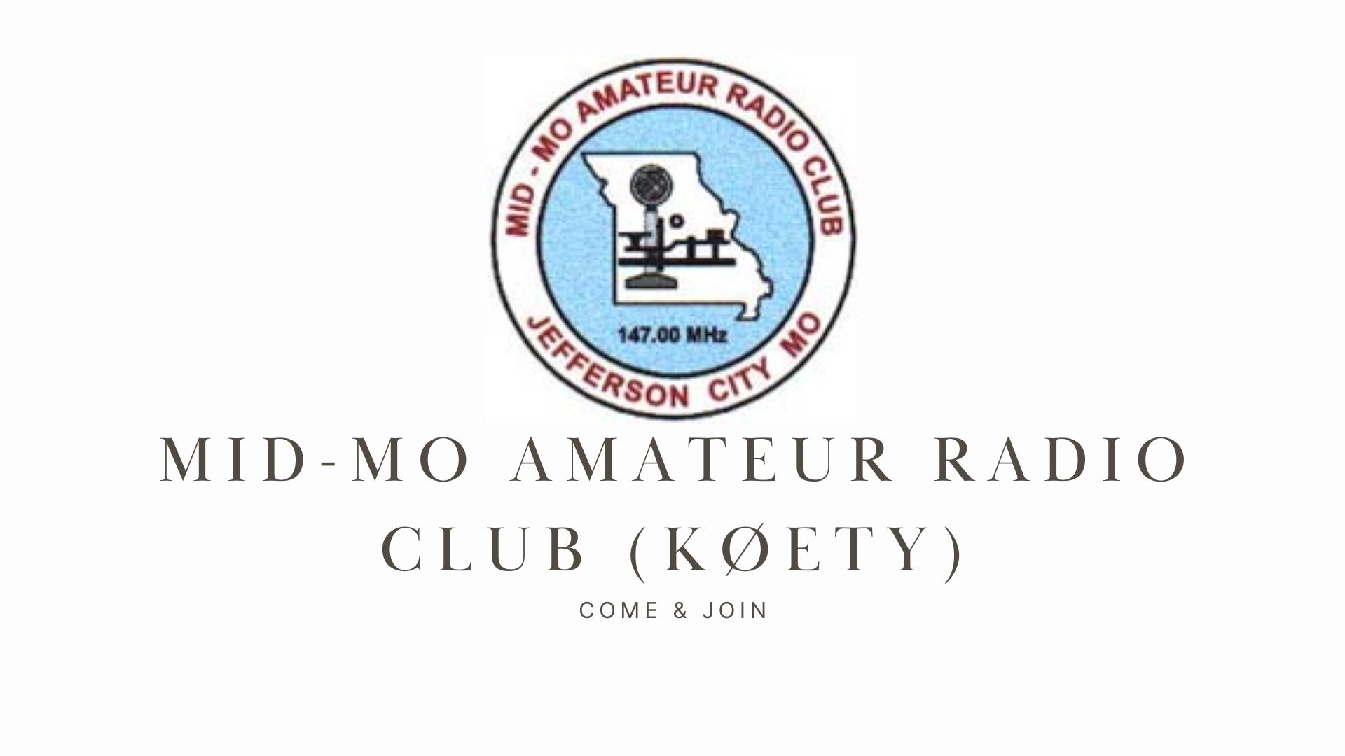 Explore the World of Ham Radio with Mid Mo Amateur Radio Club (K0ETY)!