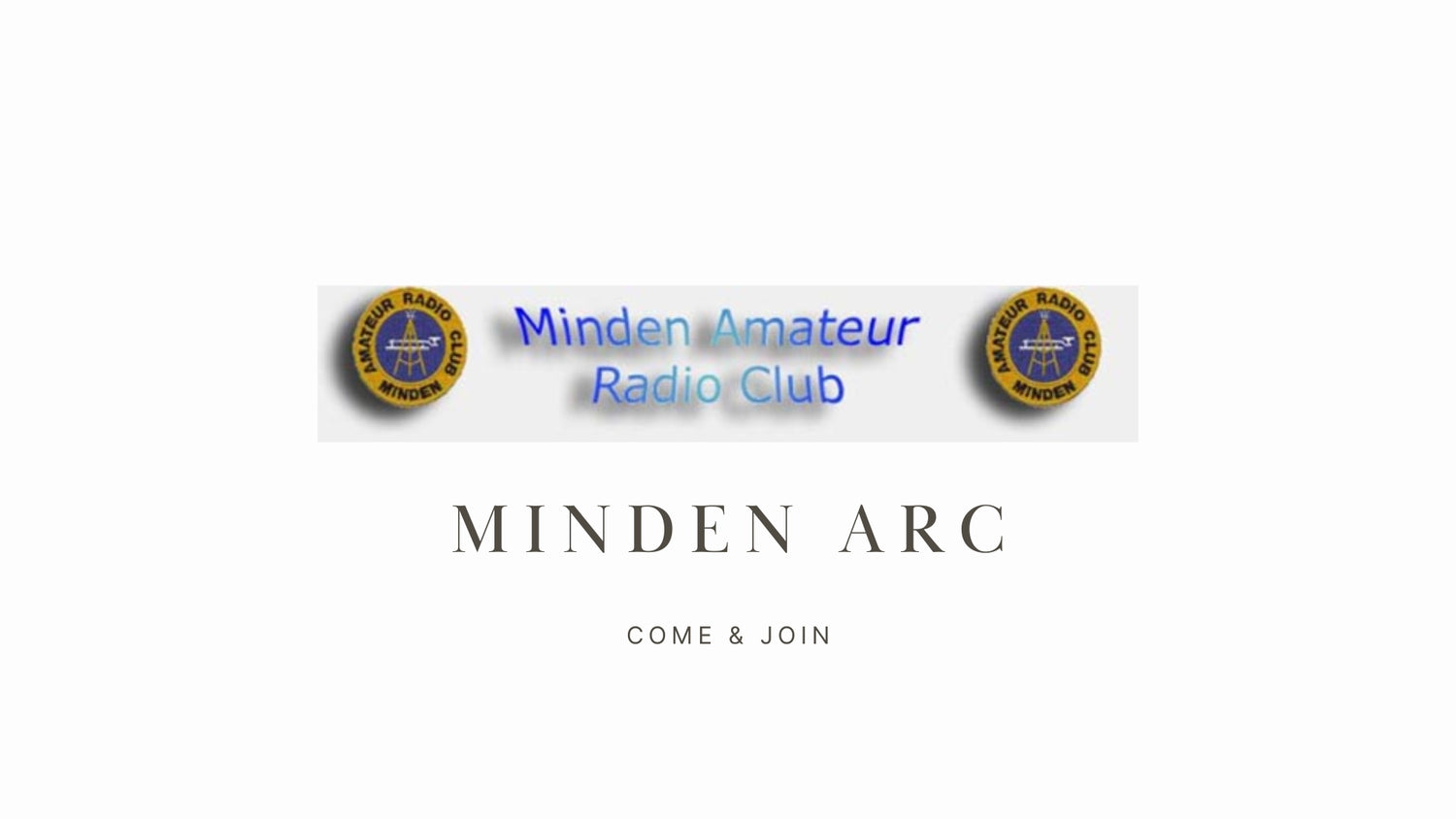 Explore Ham Radio in Minden with the Minden ARC!