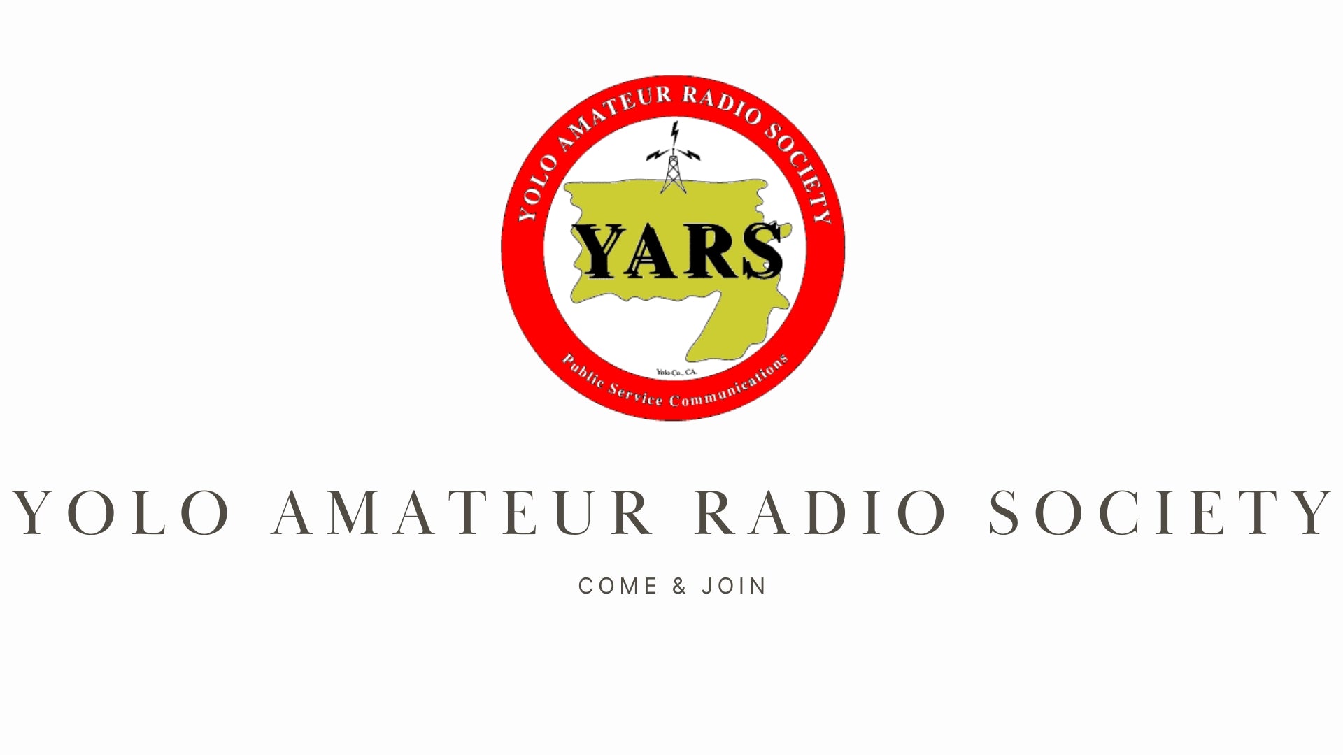 Yolo Amateur Radio Society: Community Engagement and Public Service