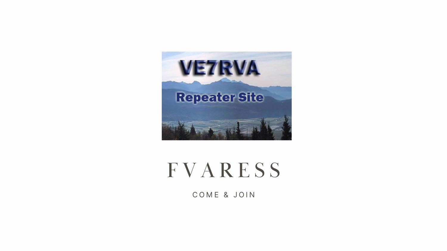 Dive into Ham Radio with Fraser Valley Amateur Radio Emergency Services Society (FVARESS)!