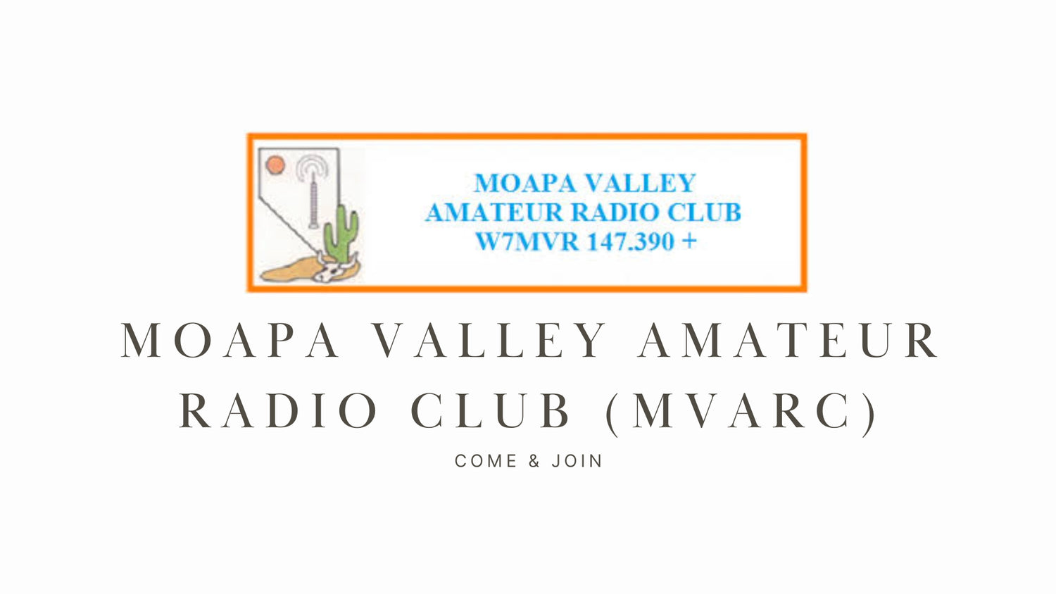 Moapa Valley Amateur Radio Club (MVARC)