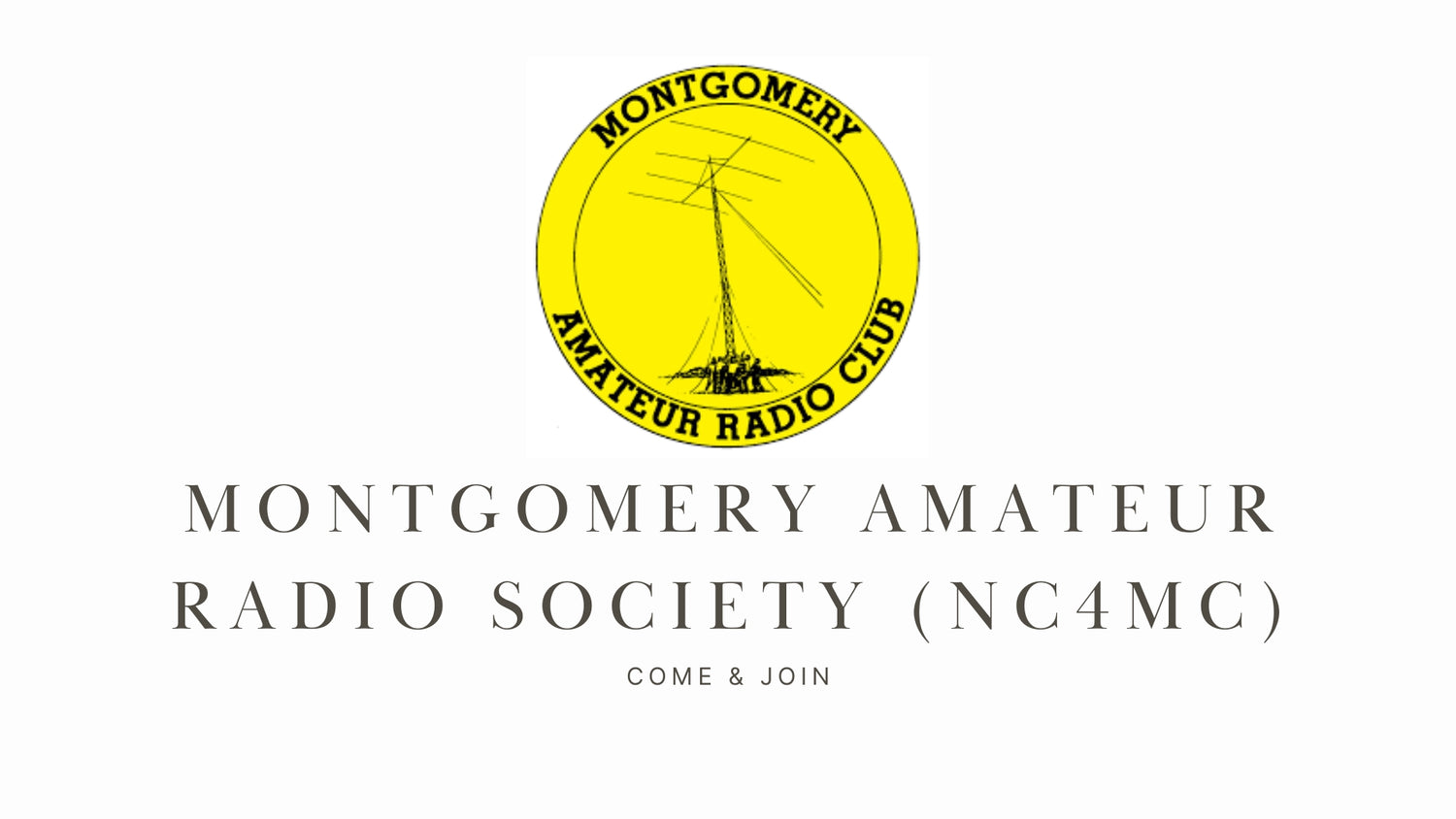 Montgomery Amateur Radio Society (NC4MC)