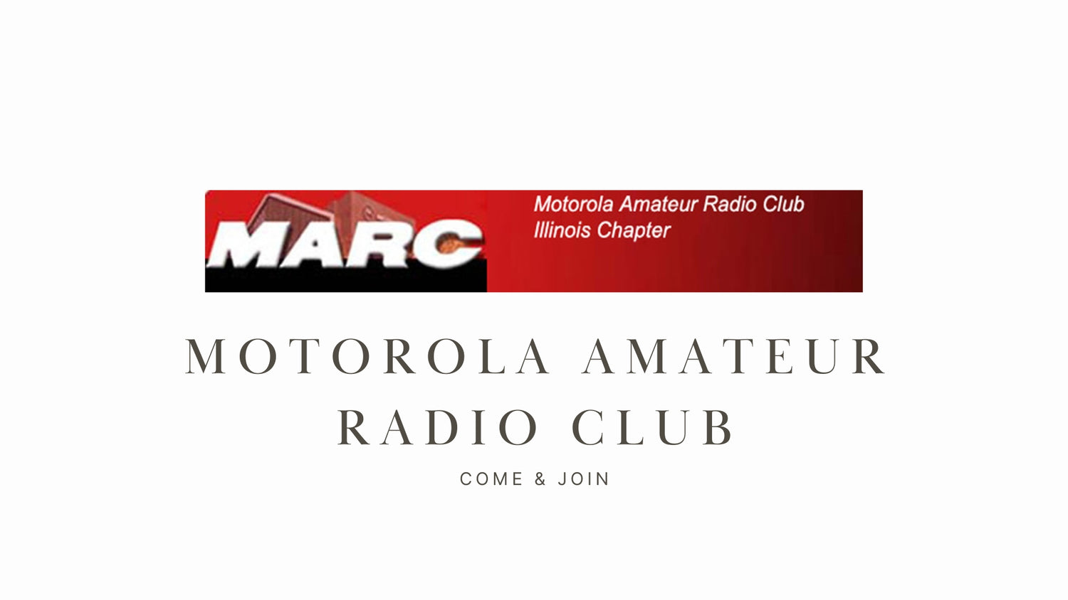 Stay Connected with the Motorola Amateur Radio Club (K9MOT)!