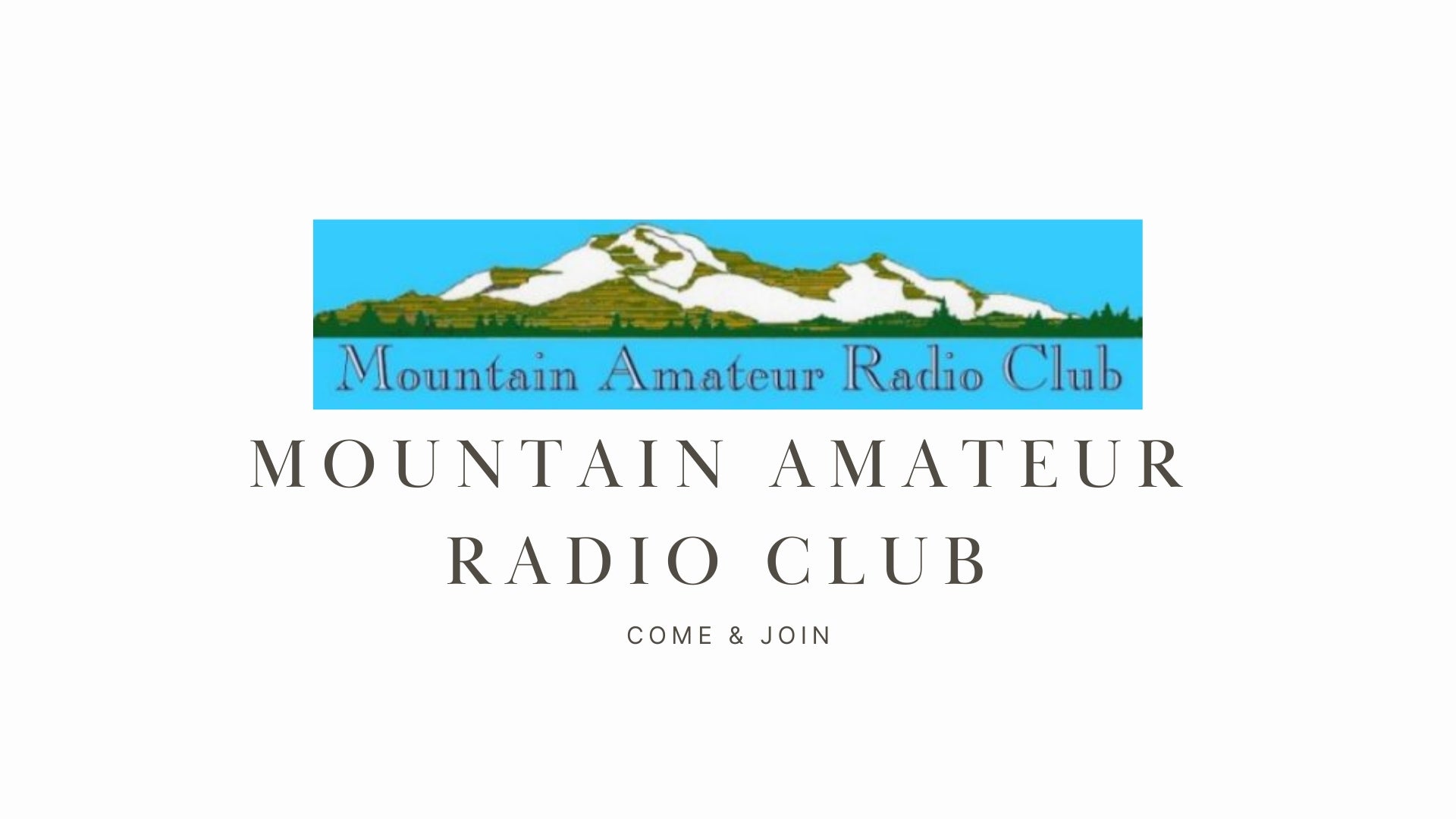 Connect with Fellow Ham Radio Enthusiasts at Mountain Amateur Radio Club (NX0G)