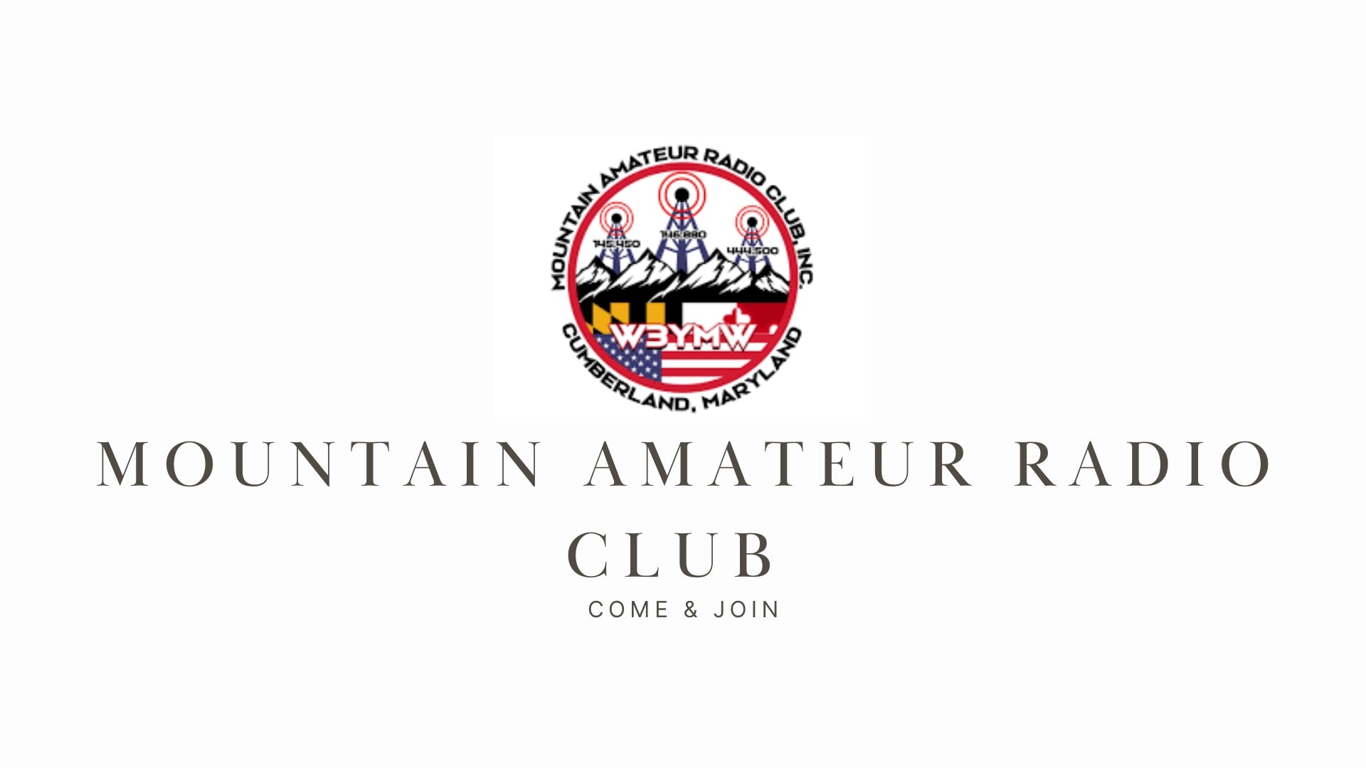 Discover the World of Ham Radio with the Mountain Amateur Radio Club (W3YMW)!