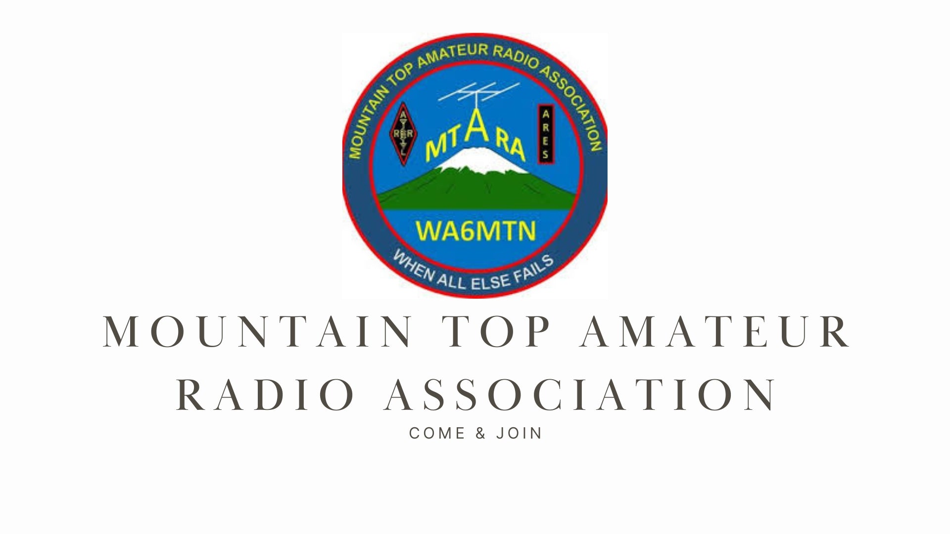 Mountain Top Amateur Radio Association: Reaching New Heights in Communication