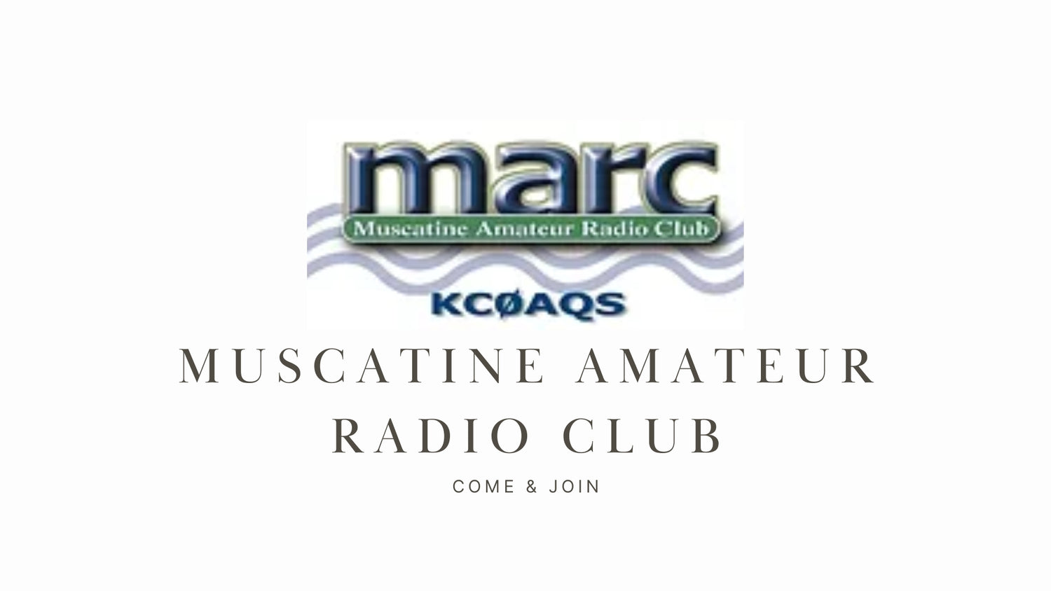 Muscatine Amateur Radio Club (KC0AQS): A Public Service-Oriented Club with Outdated Information (Muscatine, Iowa)