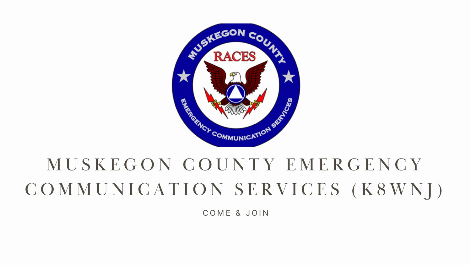 Be Prepared and Serve Your Community with the Muskegon County Emergency Communication Services (K8WNJ)!