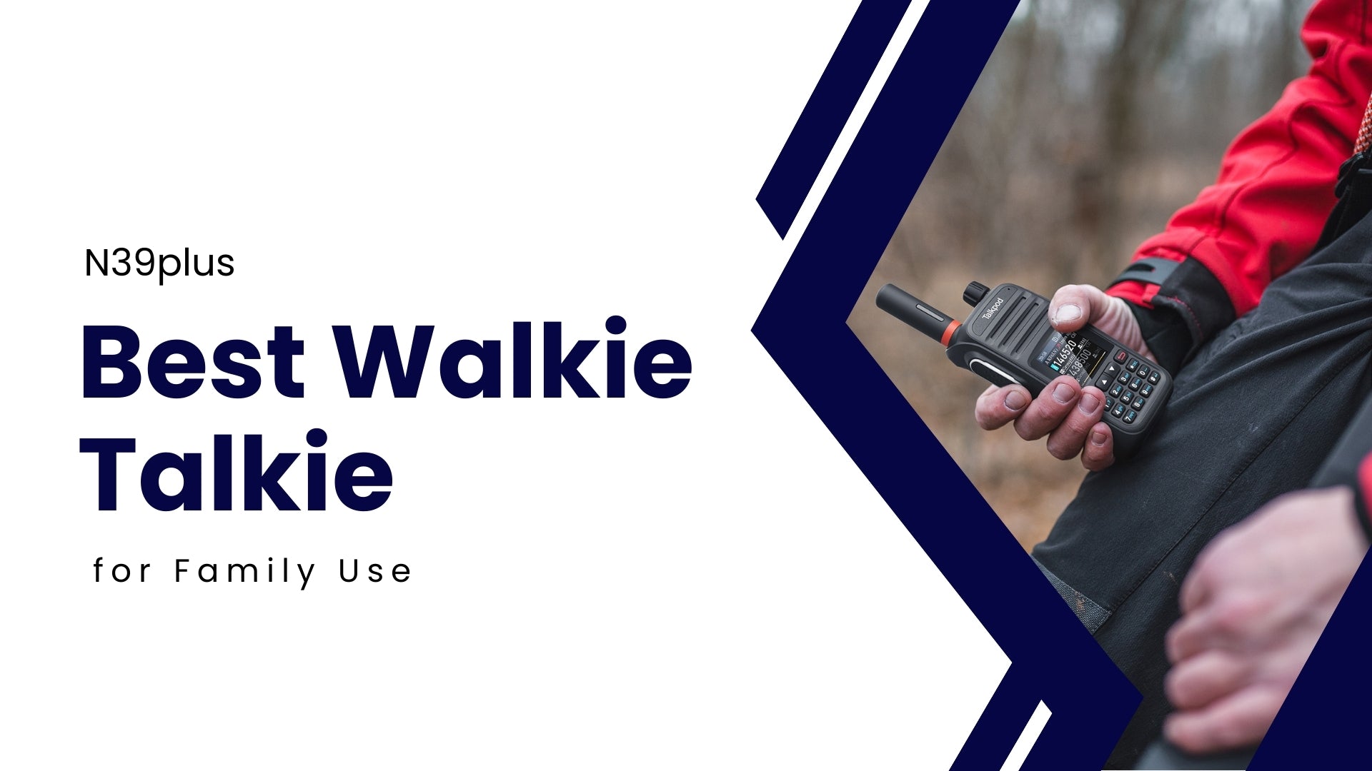 N39plus: Best Walkie Talkie for Family Use 👨‍👩‍👧‍👦