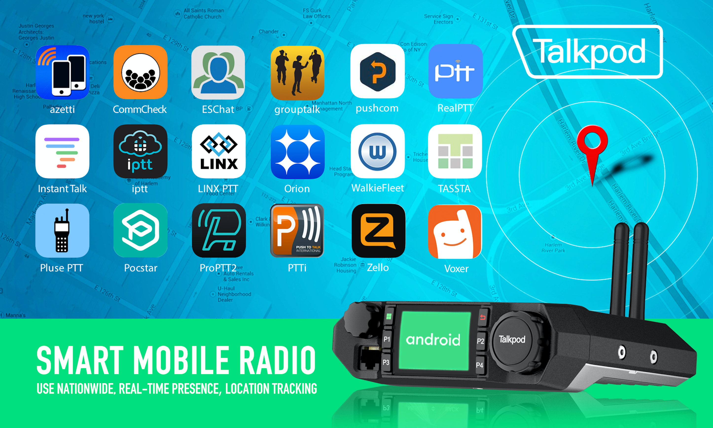Smart POC Mobile Radios N86A